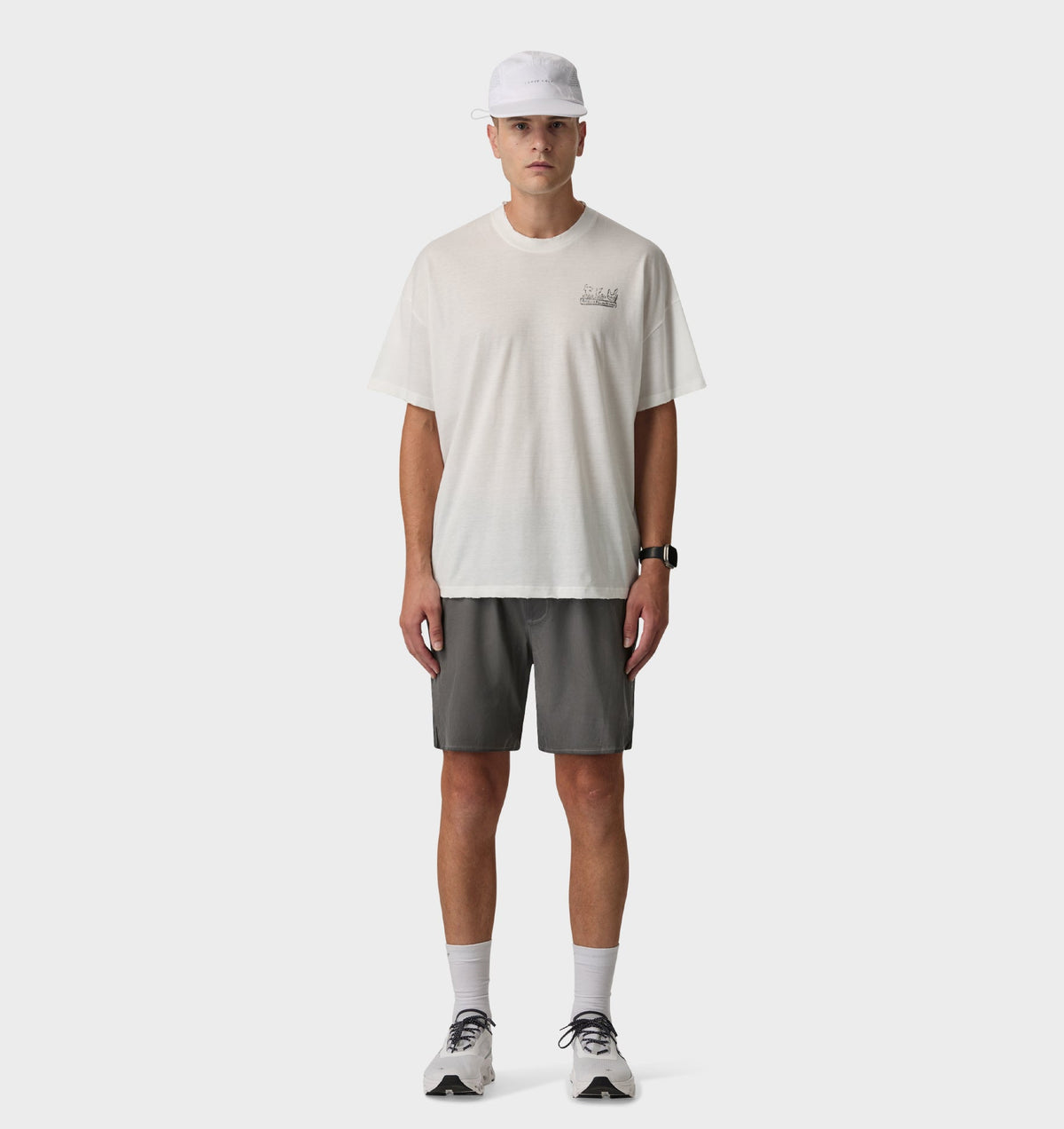 Active 7 Inch Short - Washed Black