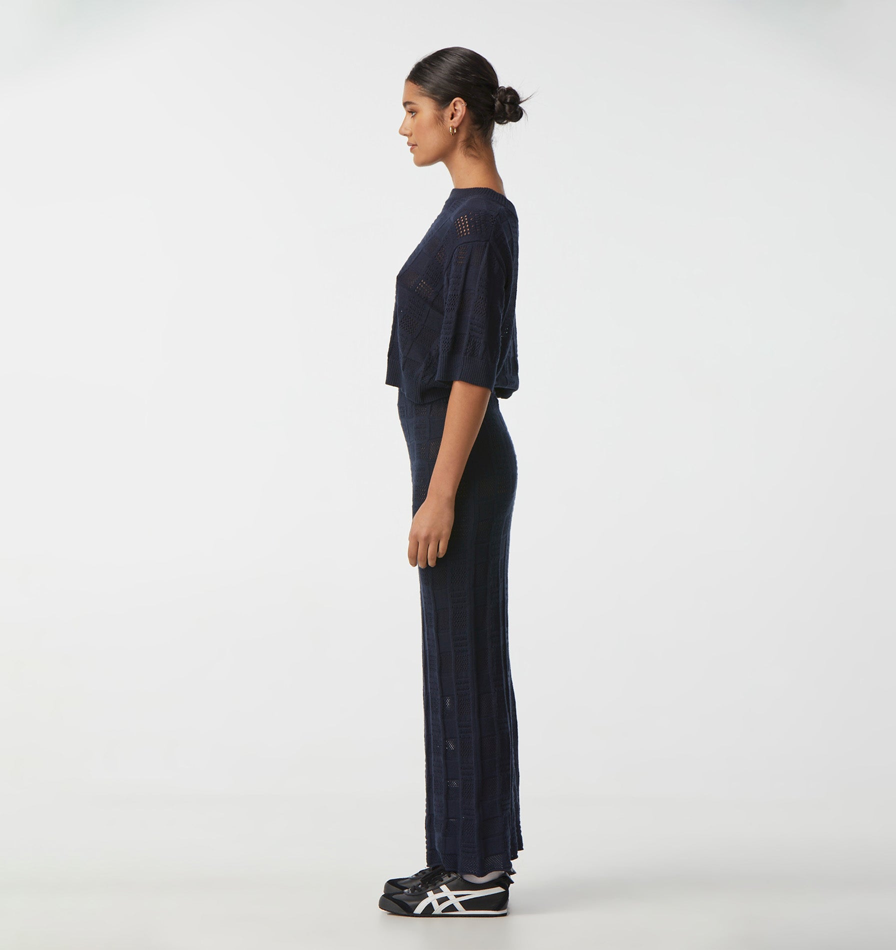 Mon Knitted Skirt - Navy
