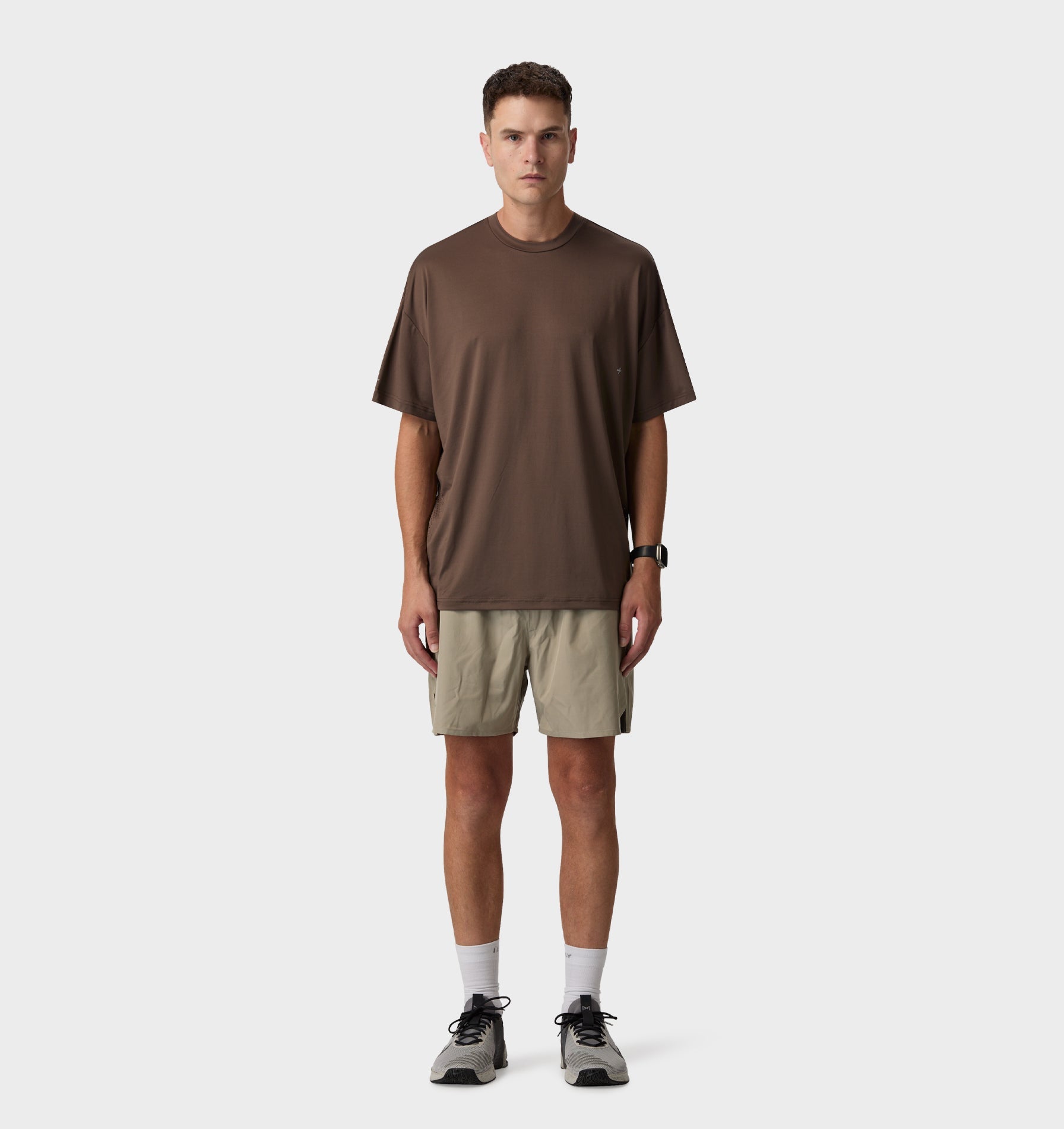 Active Box Tee - Nutmeg