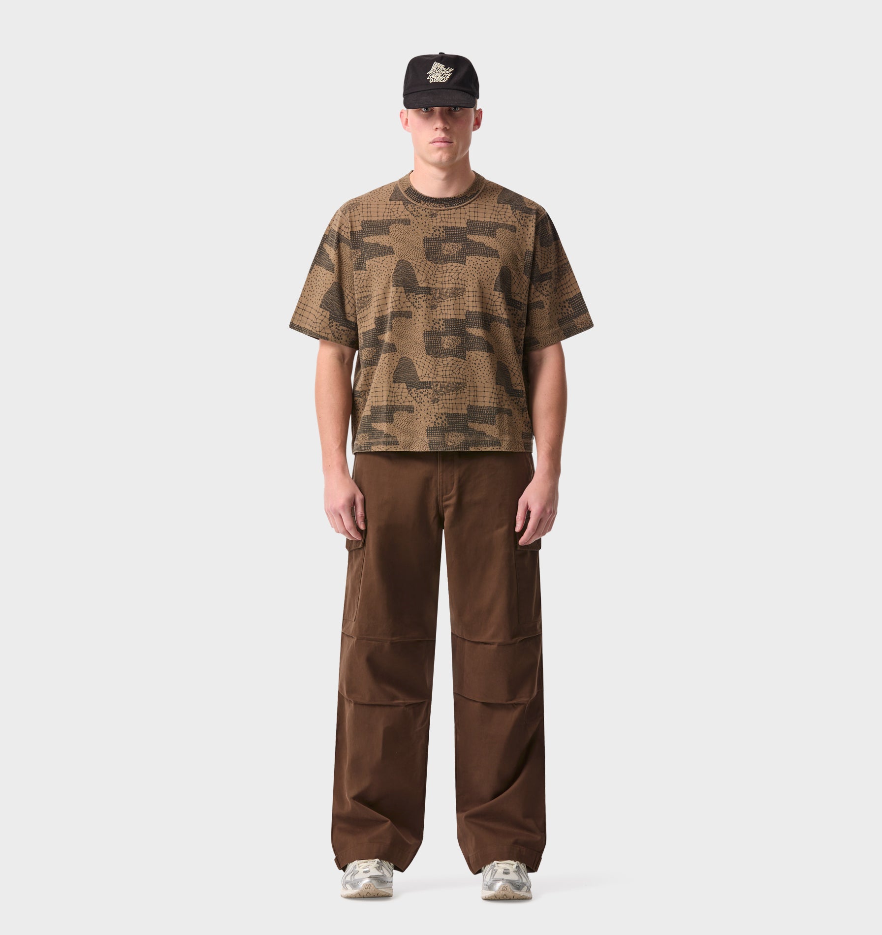 Crop Box Tee - Gridlands