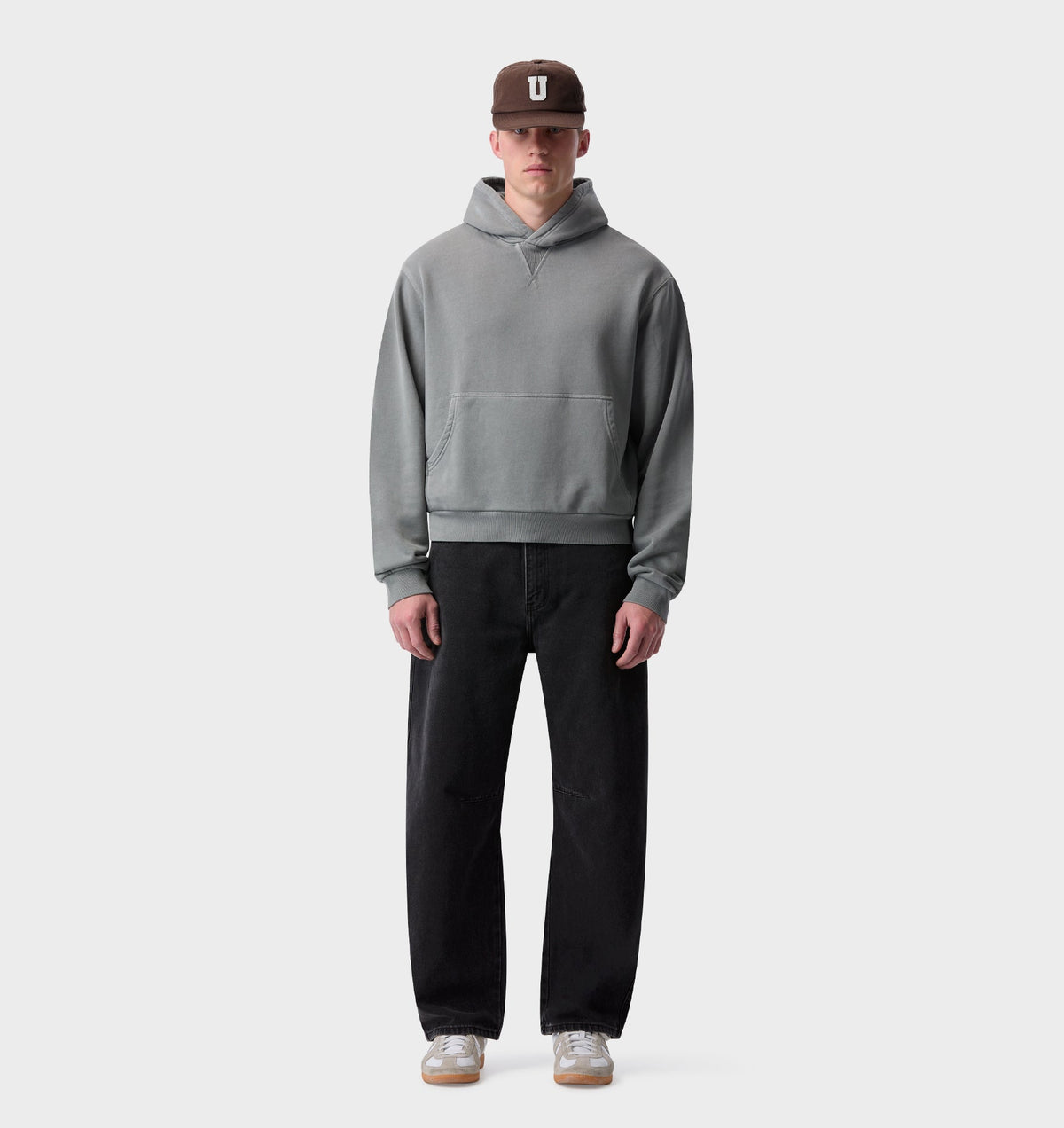 Mini Hood - Washed Grey