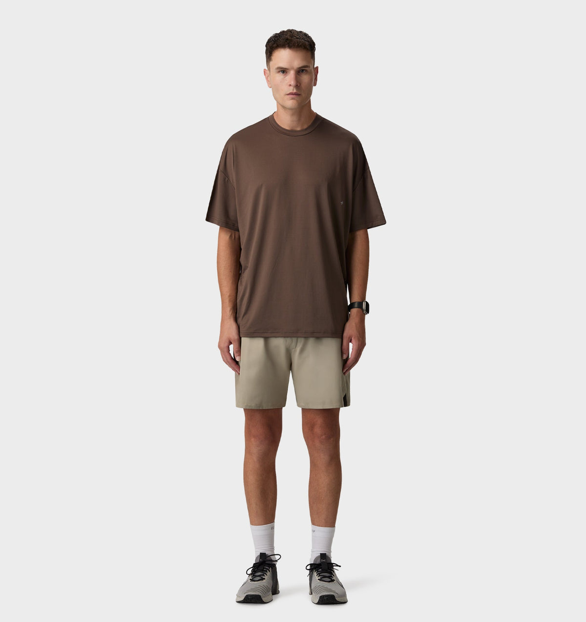 Active 5 Inch Short - Taupe