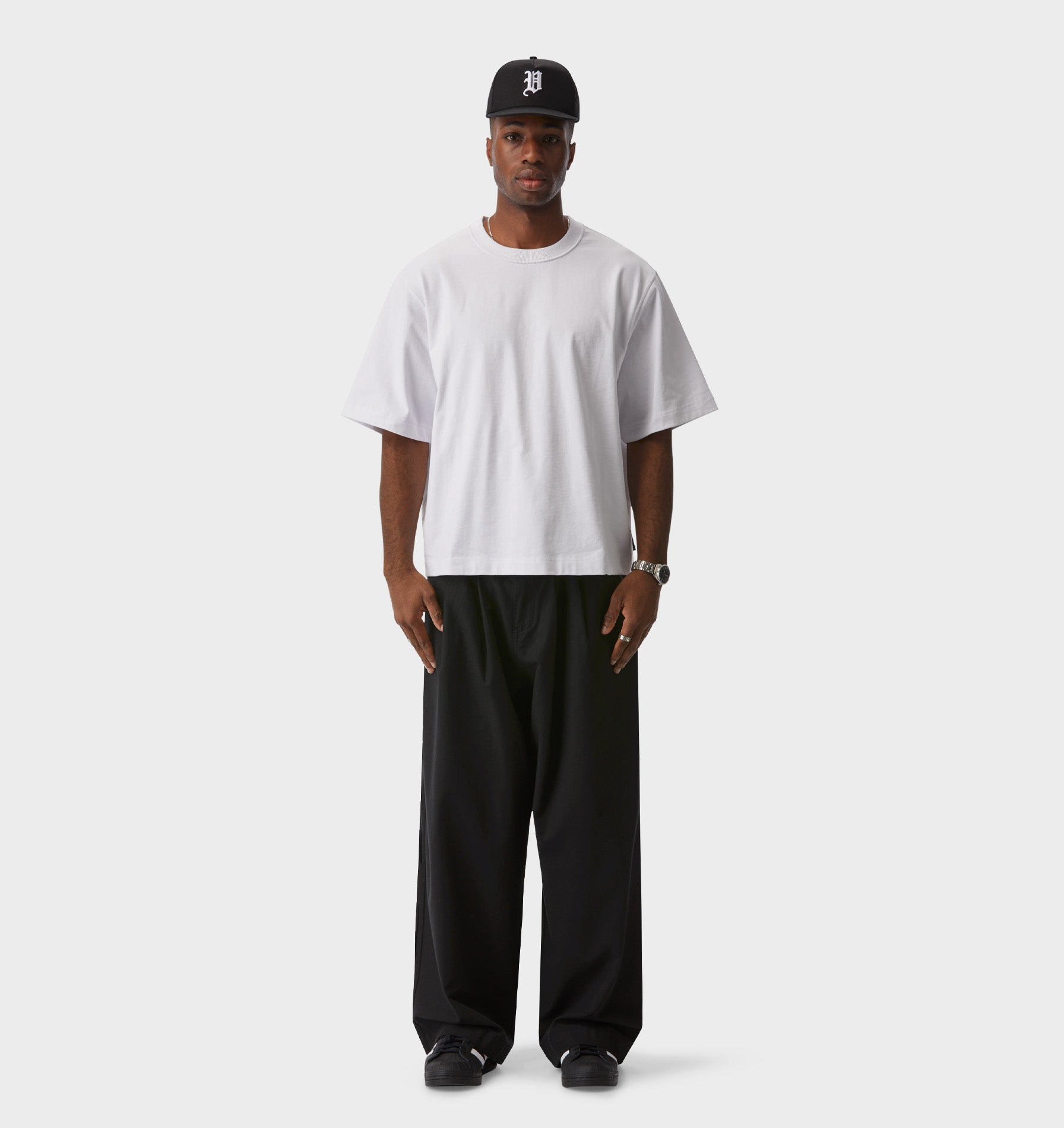 Otto Pleated Pant - Black