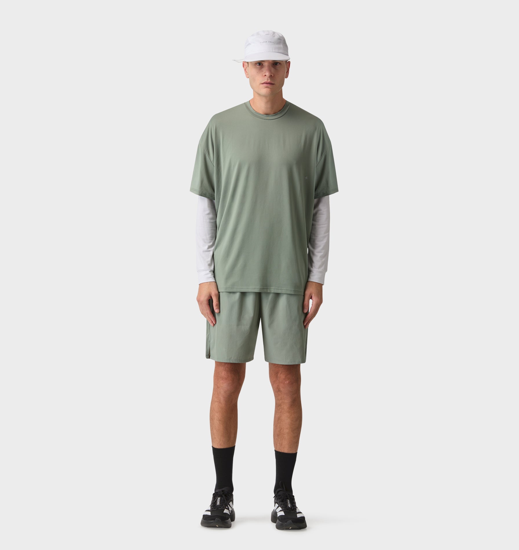 Active Core 7 Inch Short - Fog Green
