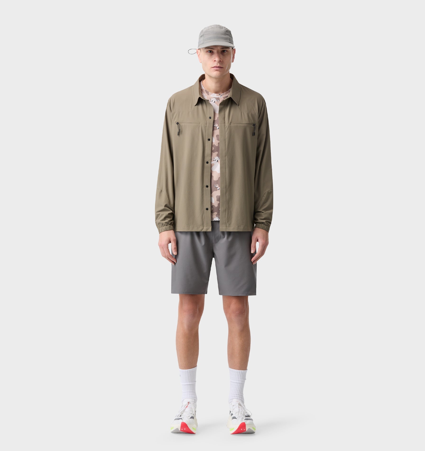Trail LS Shirt - Mushroom
