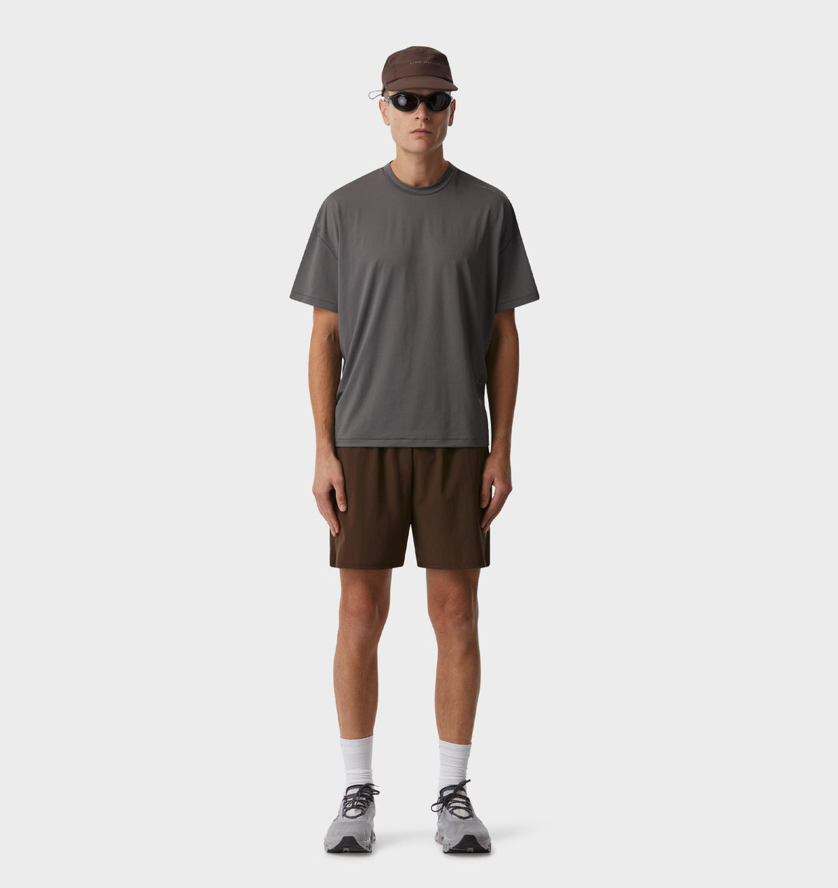 Active 5 Inch Core Short - Brown