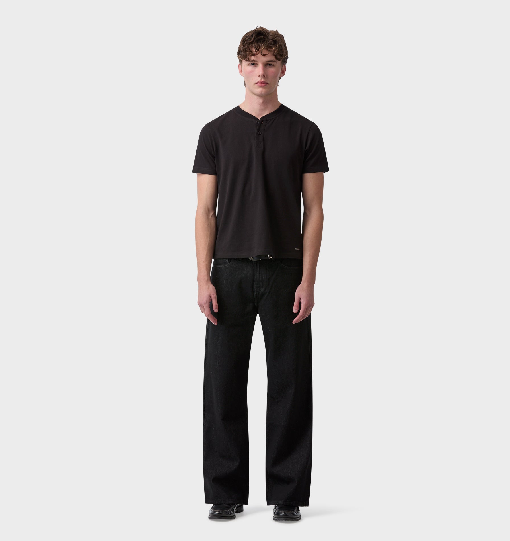 Dallas Loose Denim - Raw Black