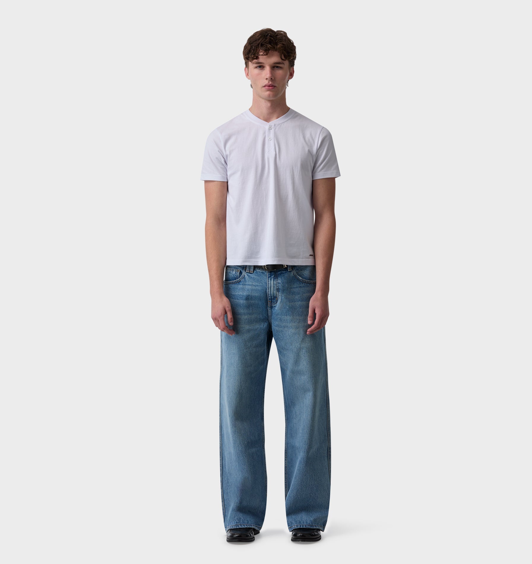 Dallas Loose Denim - Washed Vintage Blue