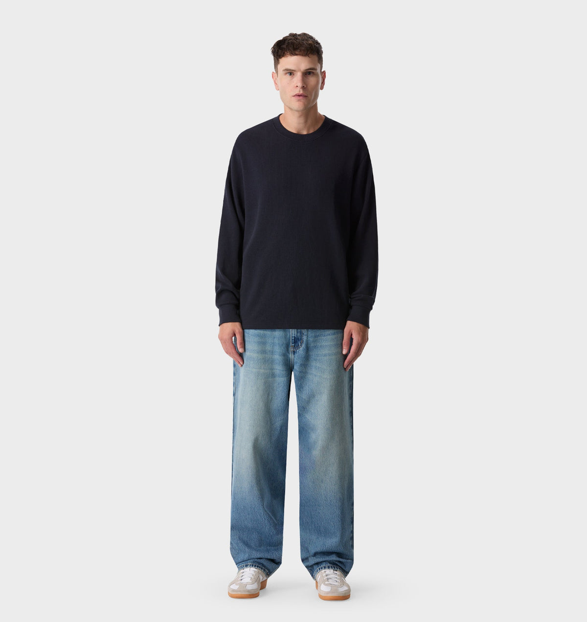 Edgar Wide Denim - Vintage Blue