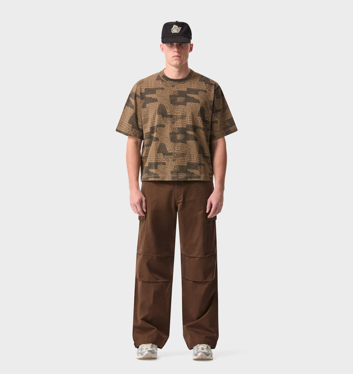 Crop Box Tee - Gridlands
