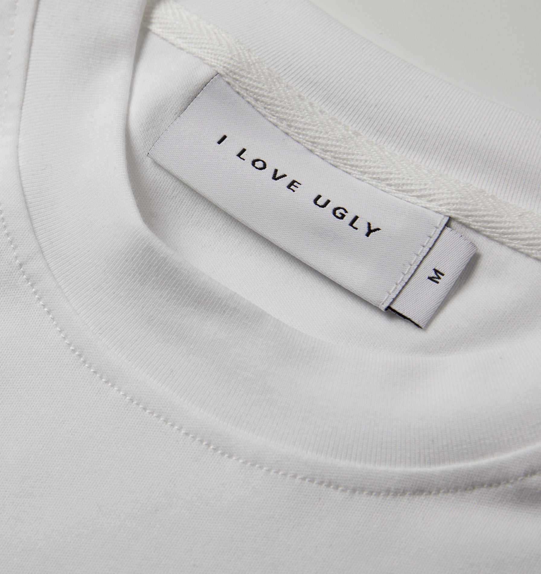 Interlock Lewi Crop Tee - White