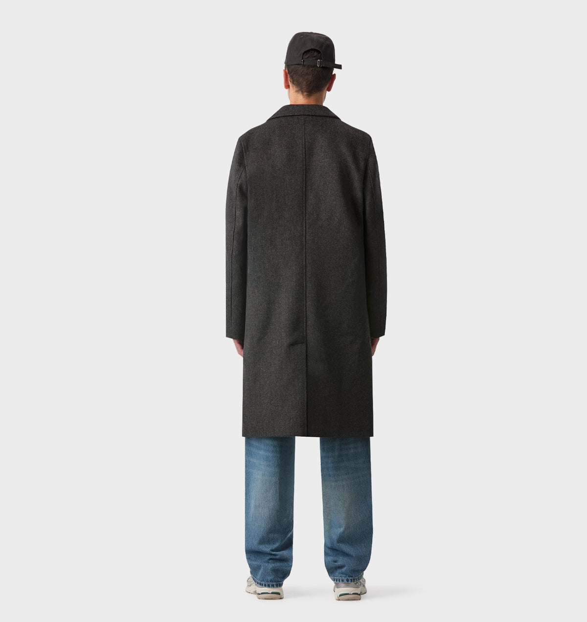 Don Car Coat - Charcoal