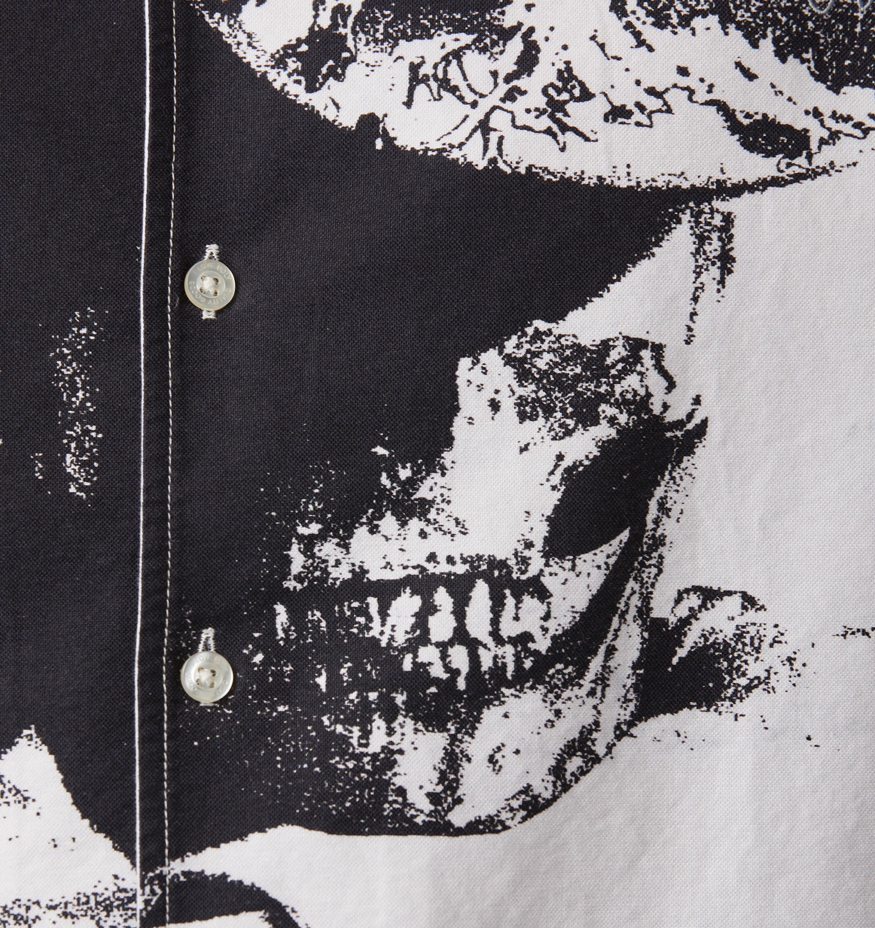 Identity Crisis Cuban Collar SS Shirt - White
