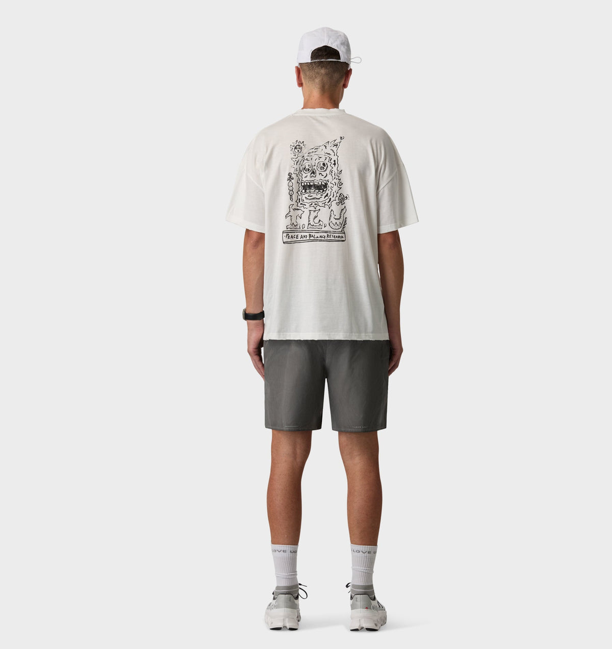 Active 7 Inch Short - Washed Black