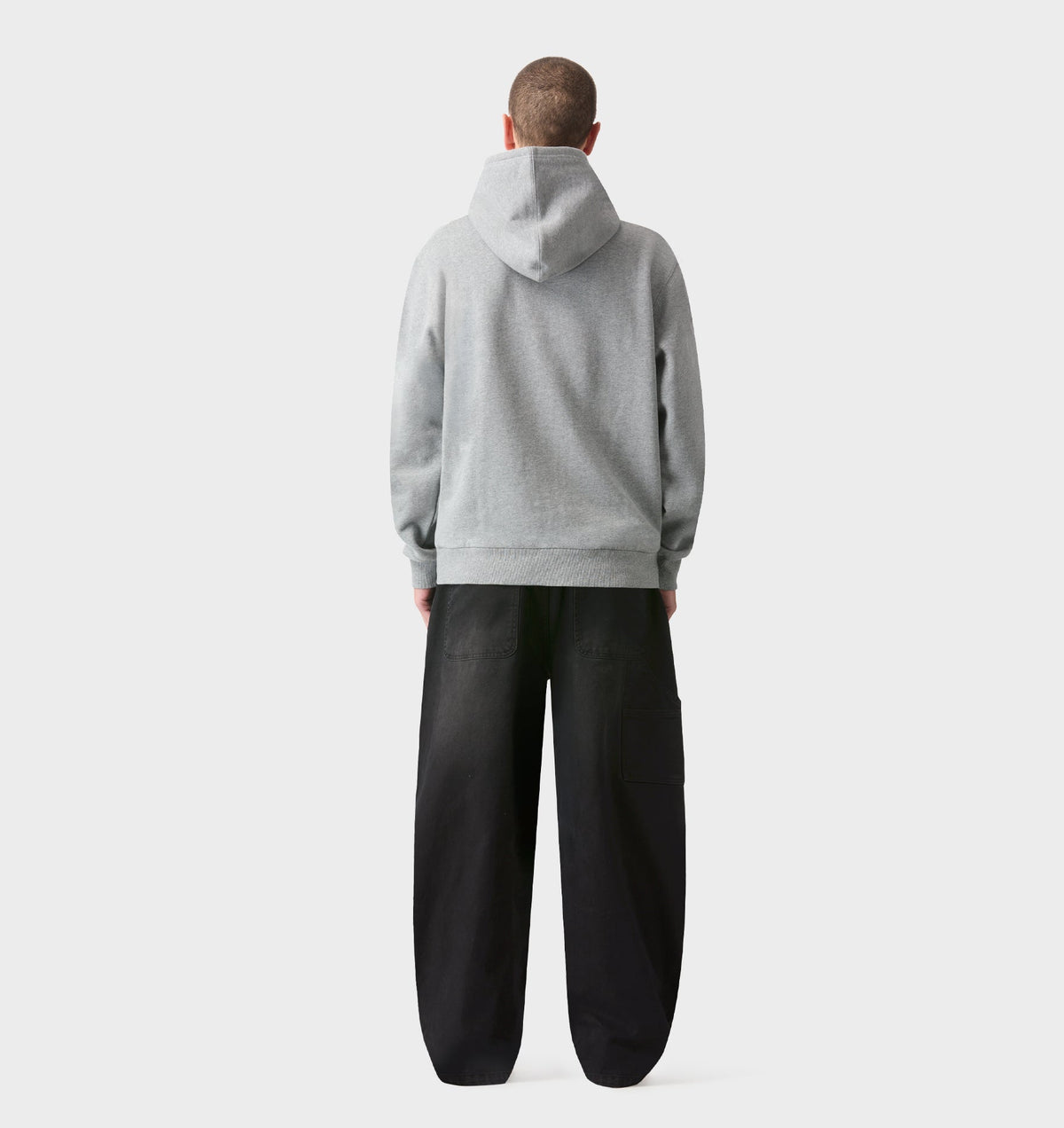 Dissected Uniform Hood - Grey Marle