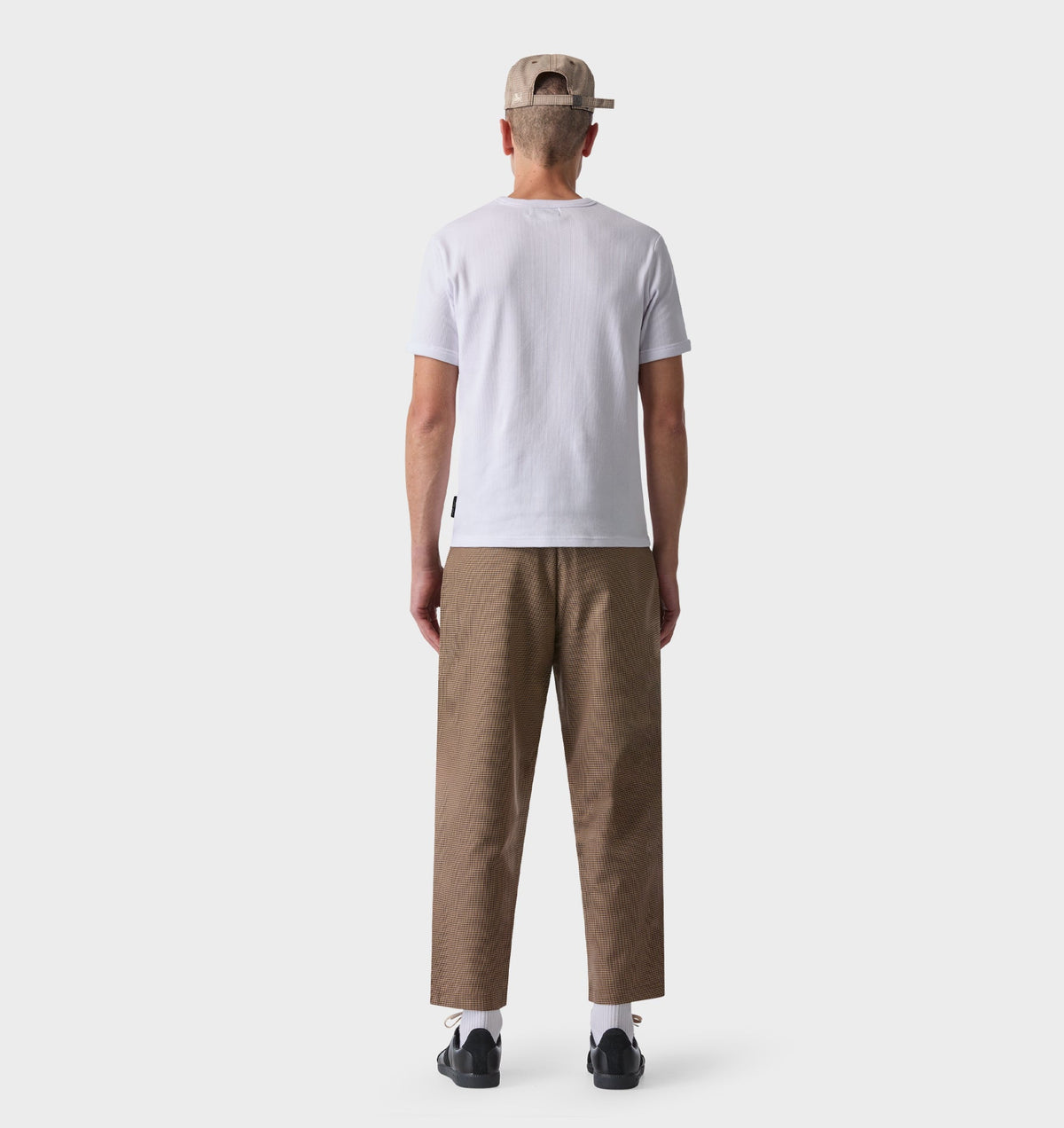 Kobe Pant - Charcoal Houndstooth