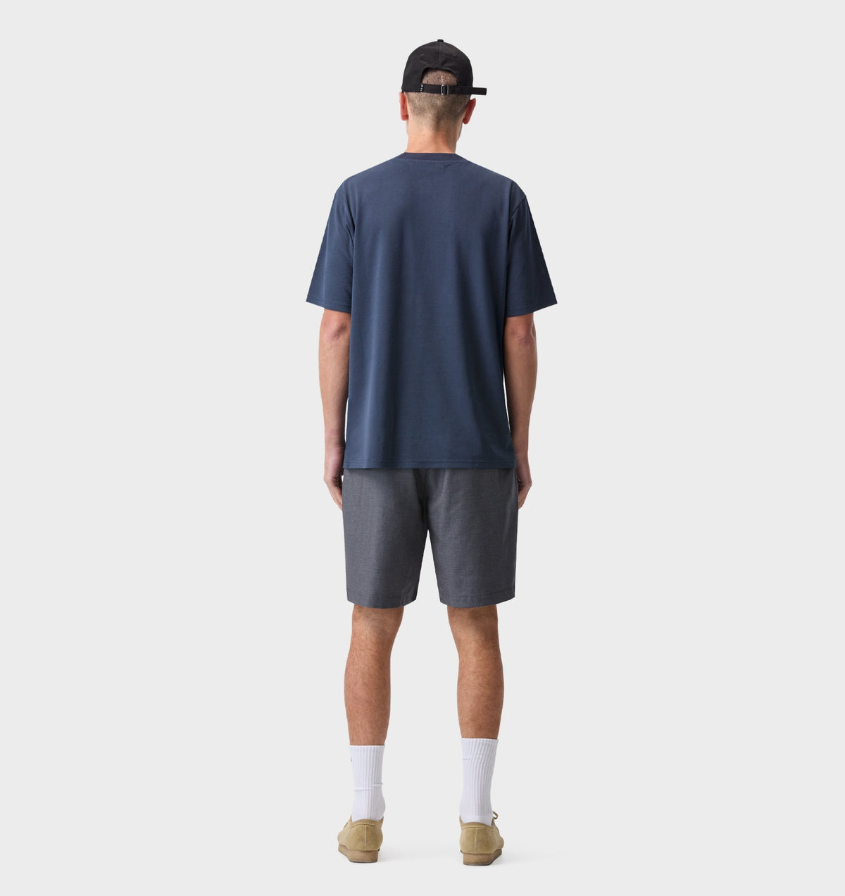 Quincy Pleated Short - Charcoal