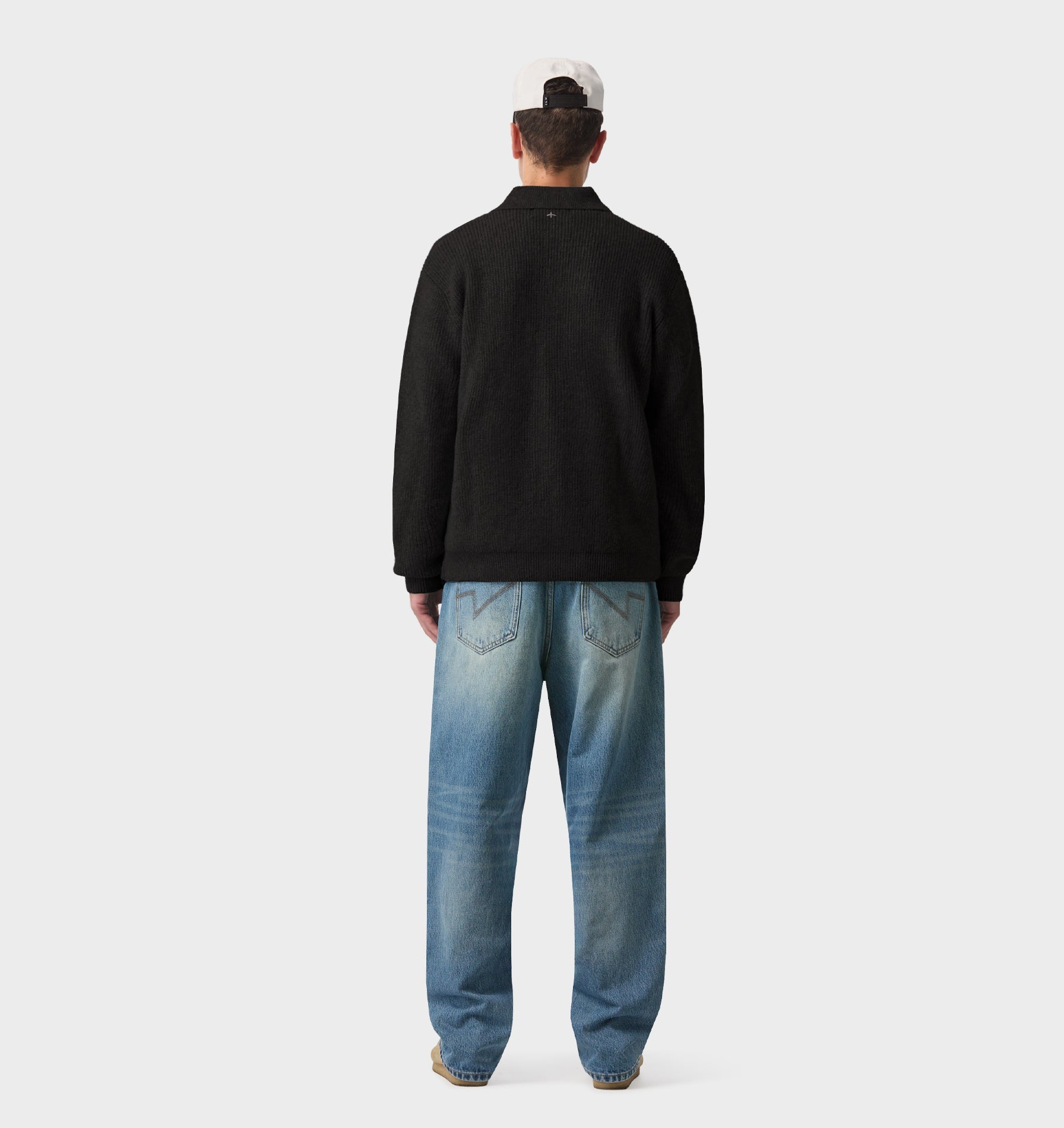 Knit Aldern Pullover - Black