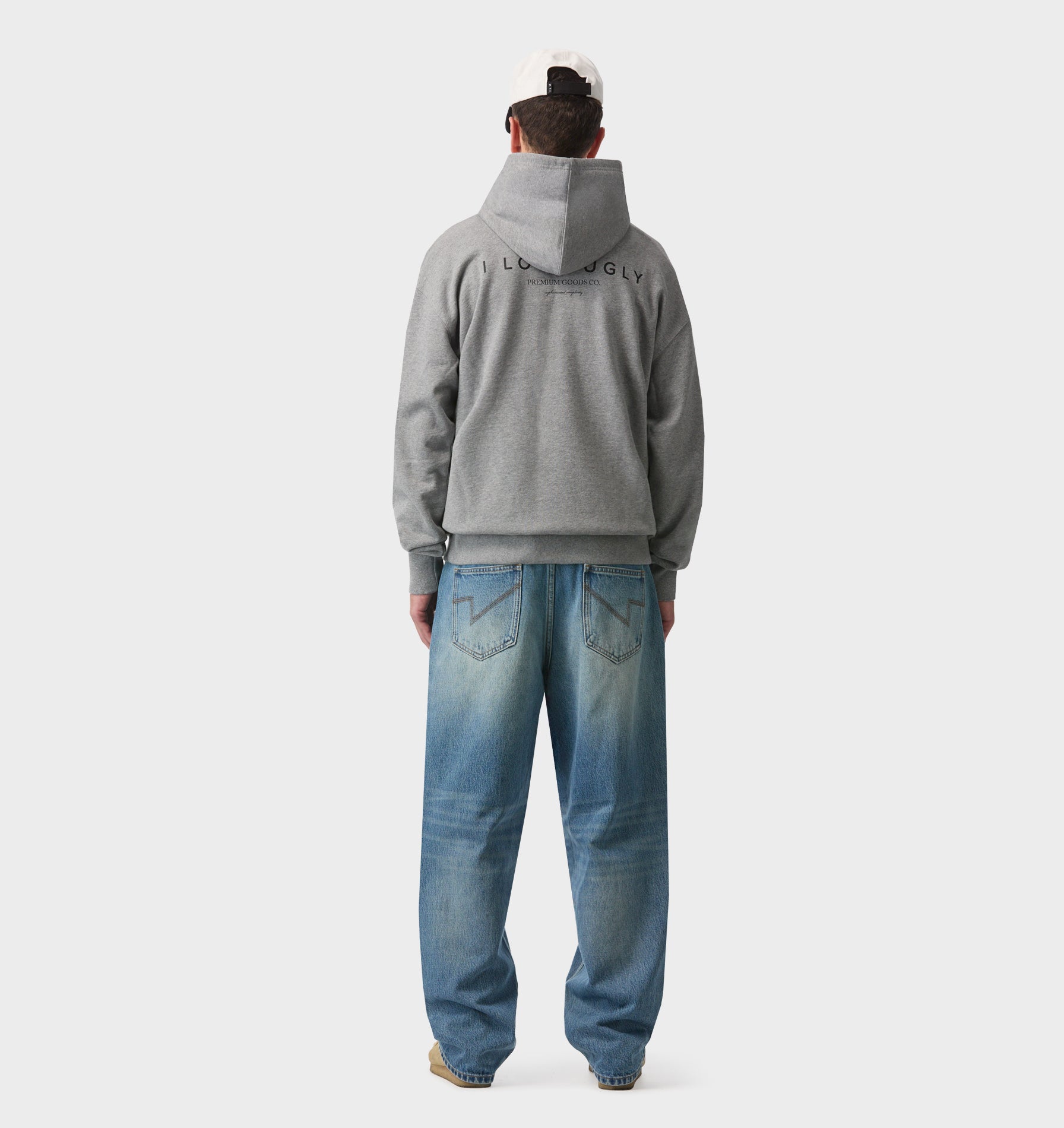 Logo Box Hood 2.0 - Grey Marle