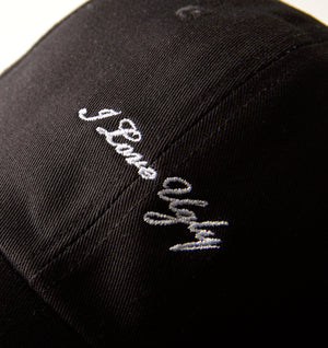 ILU Script Logo Cap - Black