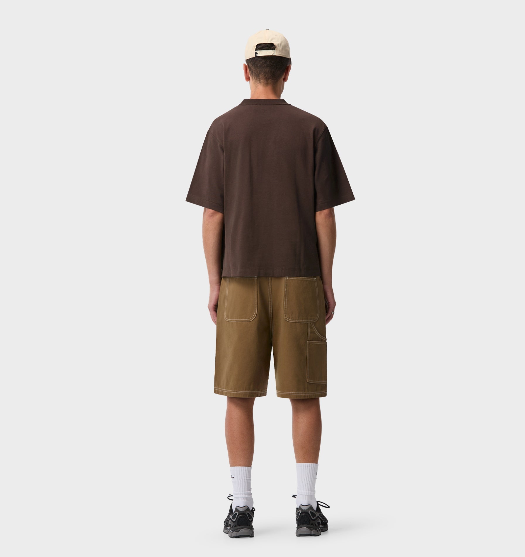 Canvas Clean Carpenter Short - Walnut