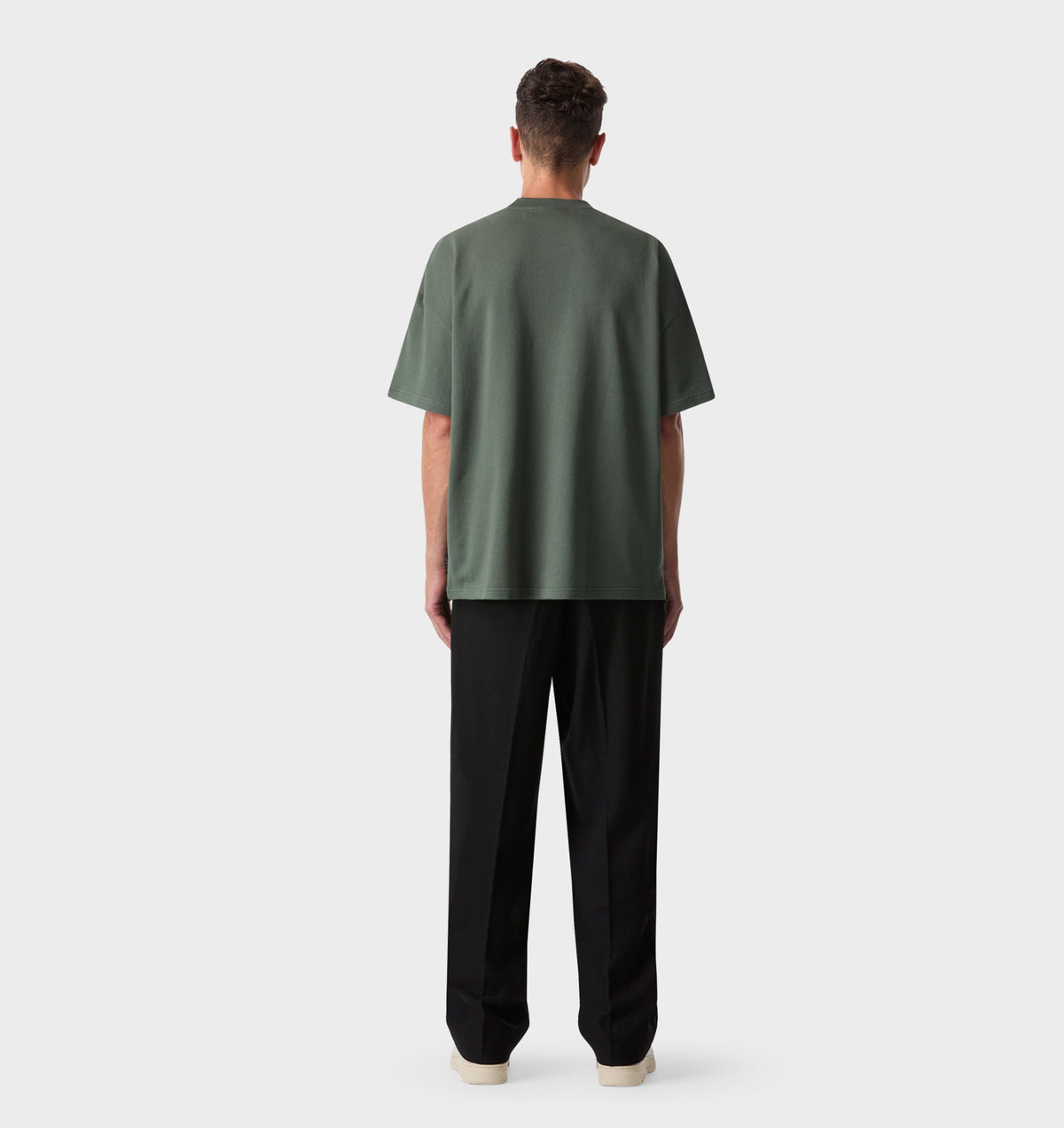 Heavy Box Tee 2.0 - Smokey Green