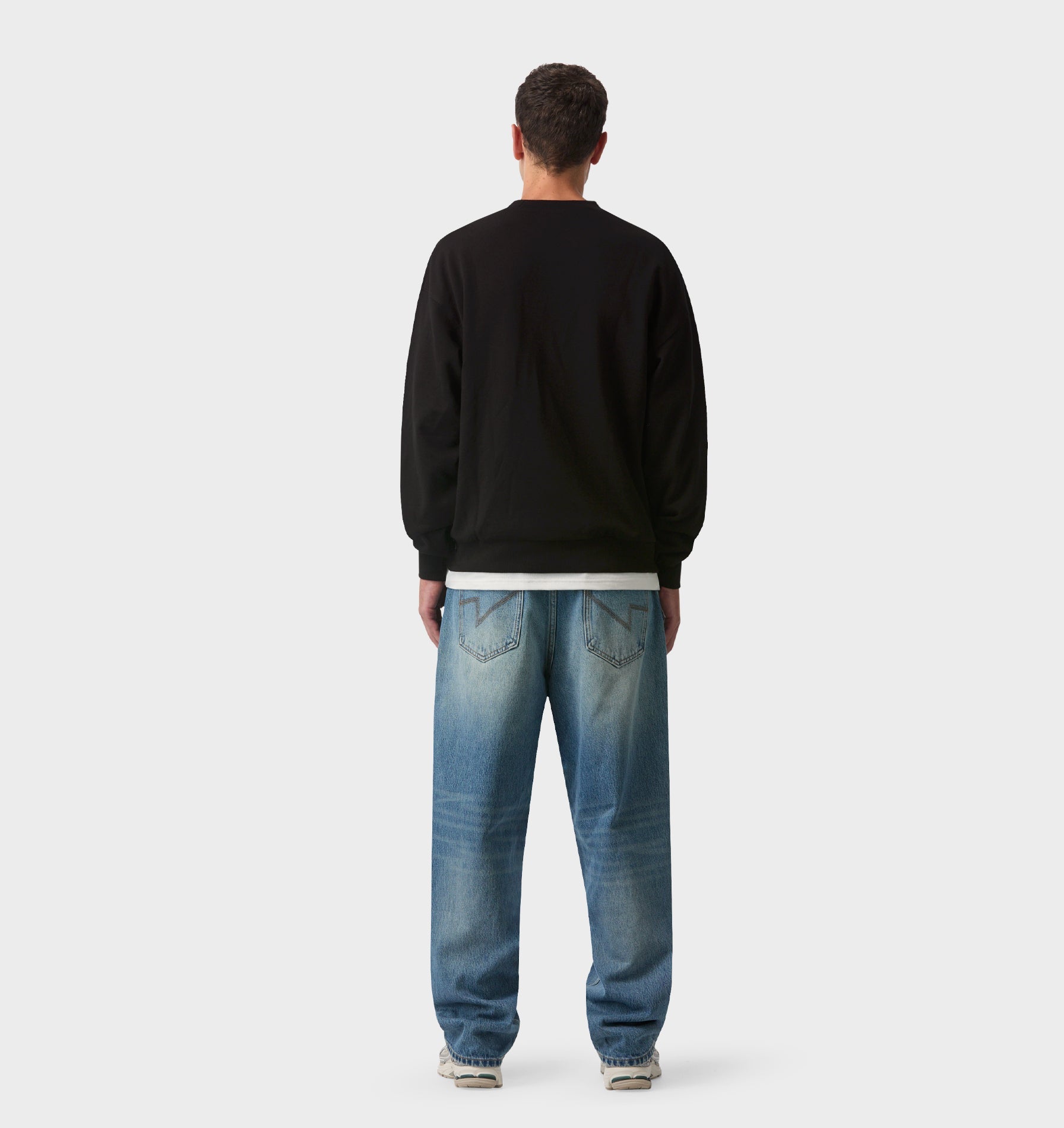 Oversized Crew - Black