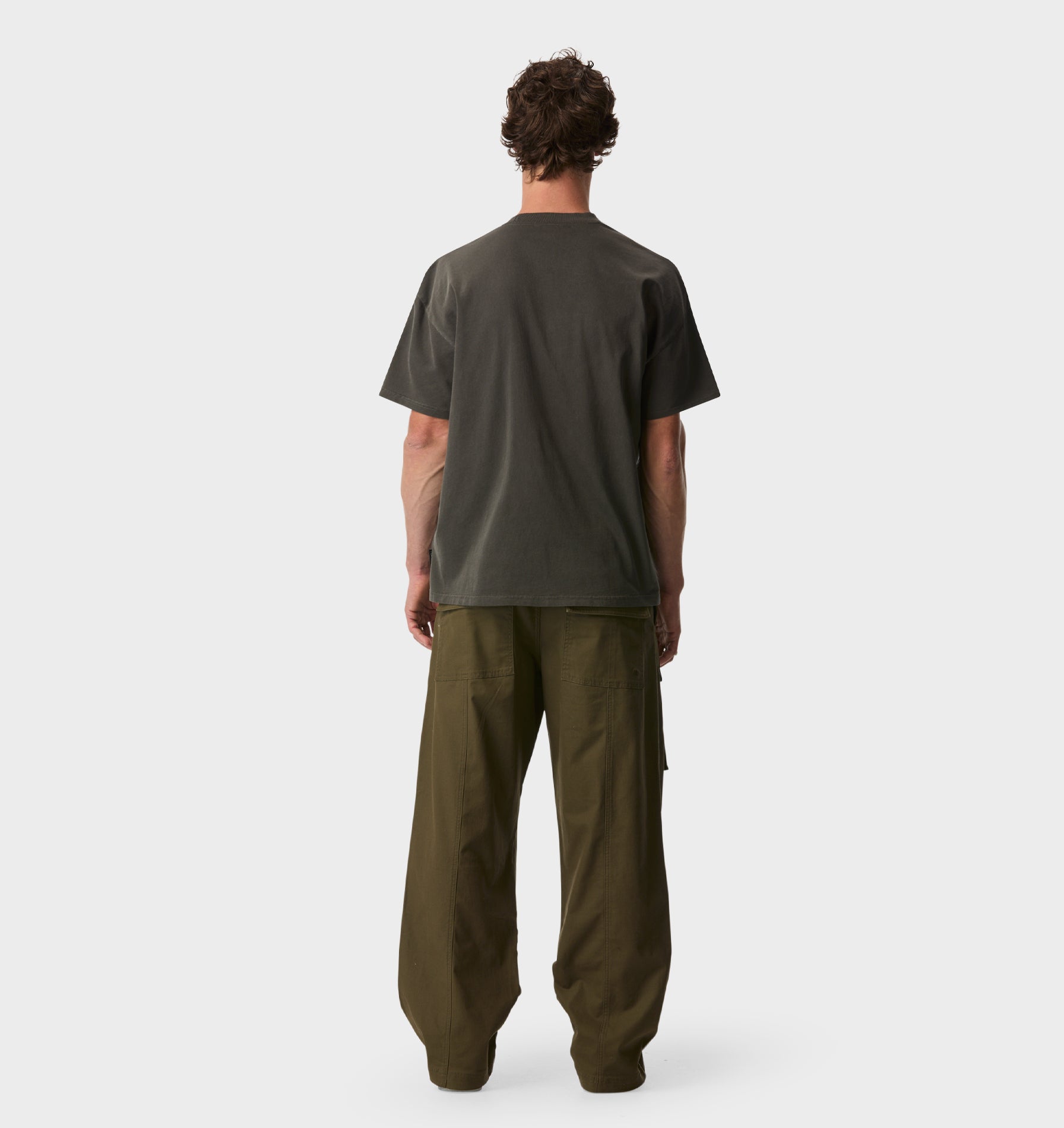 Box Tee - Washed Black