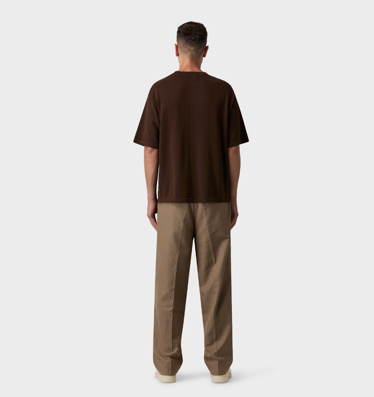 Knit Tee - Brown