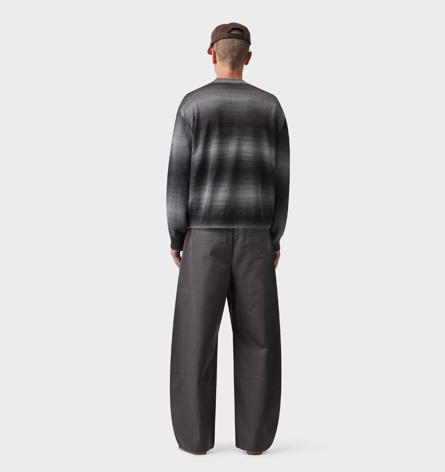 Balloon Pleat Pant - Charcoal Grey