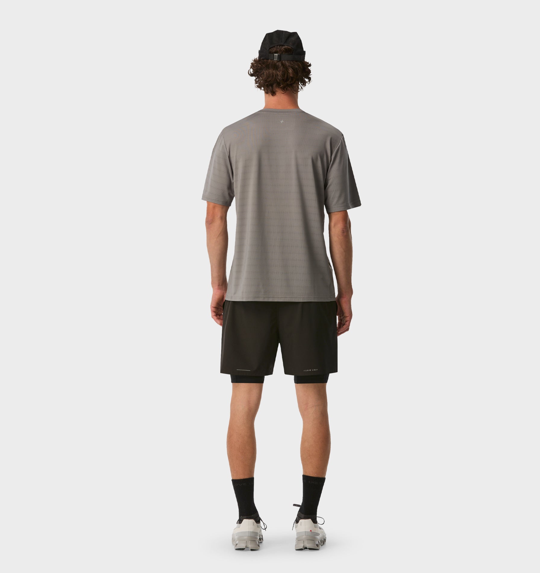 Active Classic Tee - Cobblestone Stripe