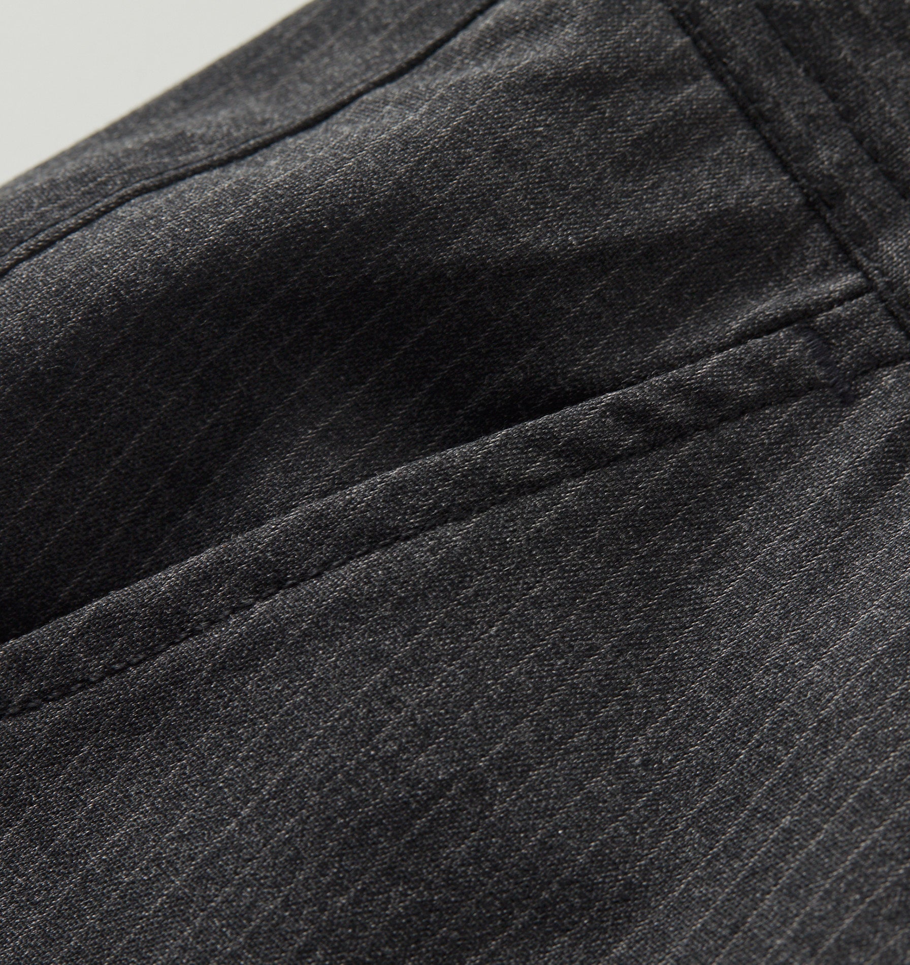 Smart Slim Kobe Pant - Tall - Charcoal Pinstripe
