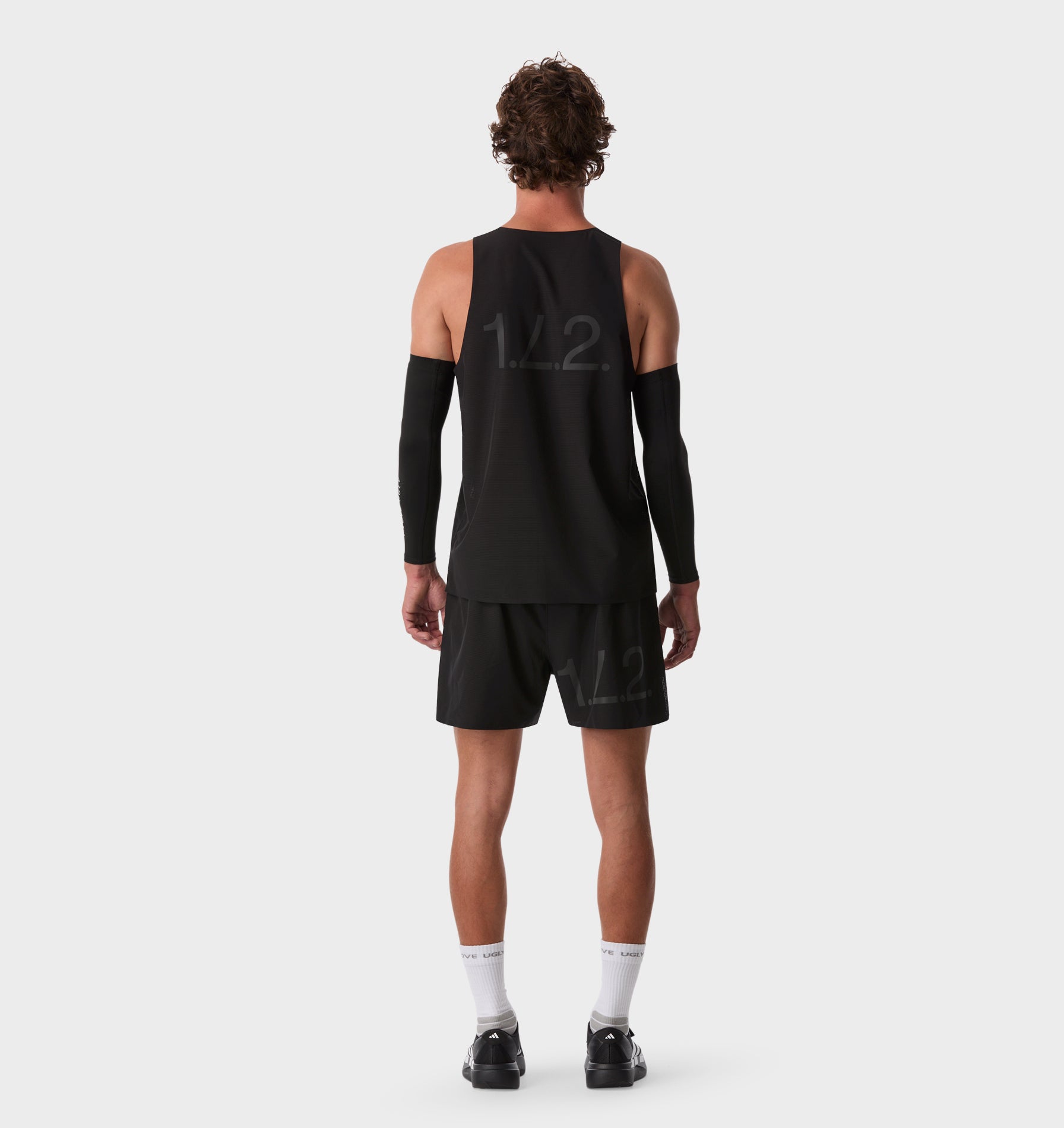 Active 4.5 Inch Run Short - Black