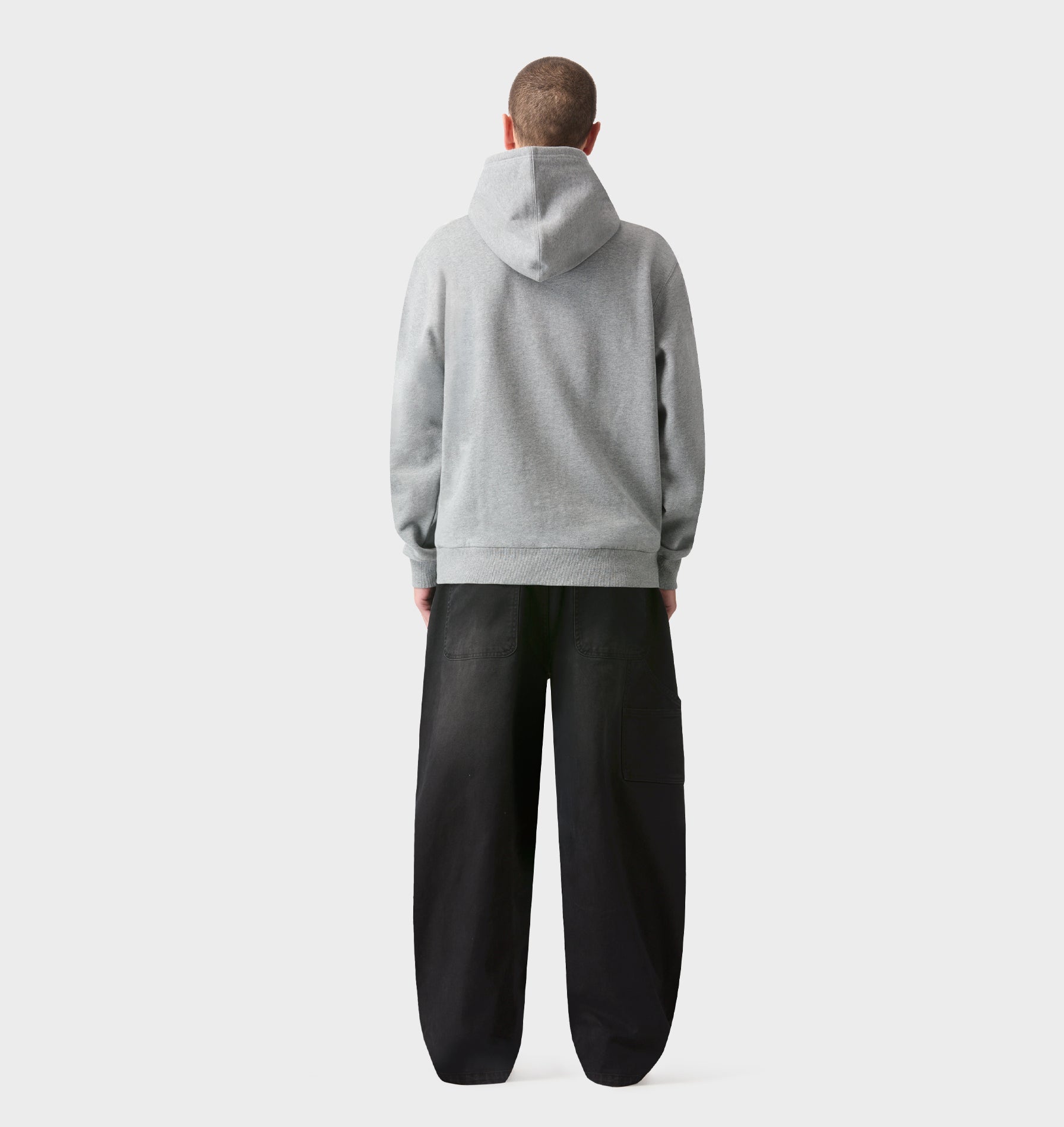 Dissected Uniform Hood - Grey Marle