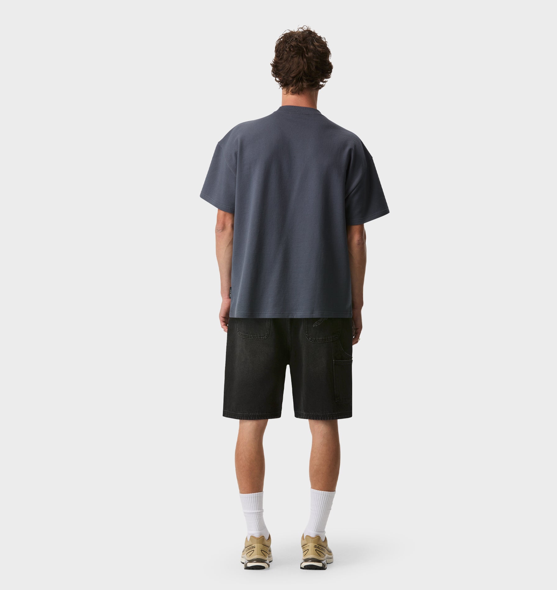 Clean Carpenter Short - Washed Black