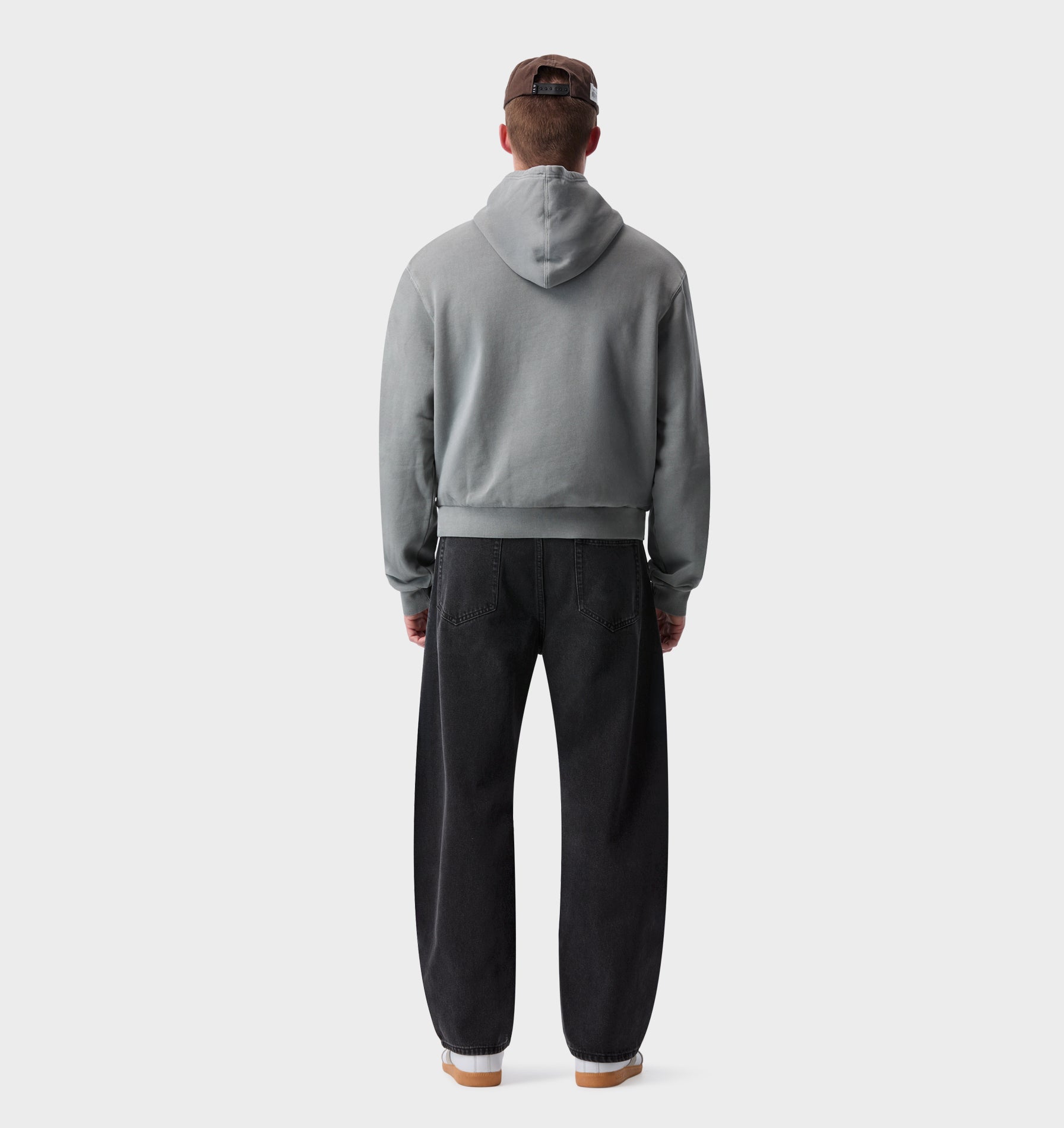 Mini Hood - Washed Grey