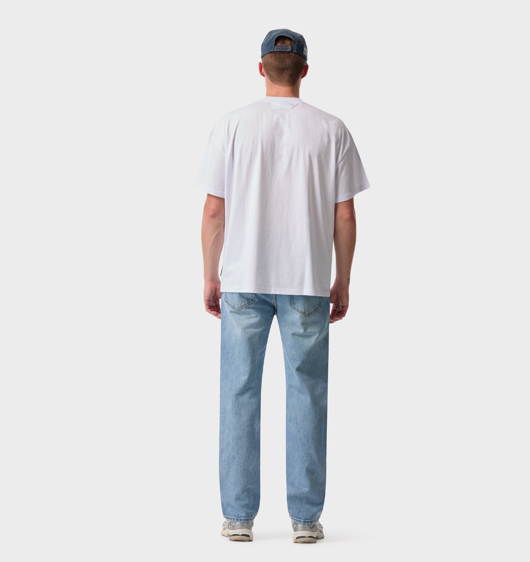 Tobi Straight Denim - Faded Blue
