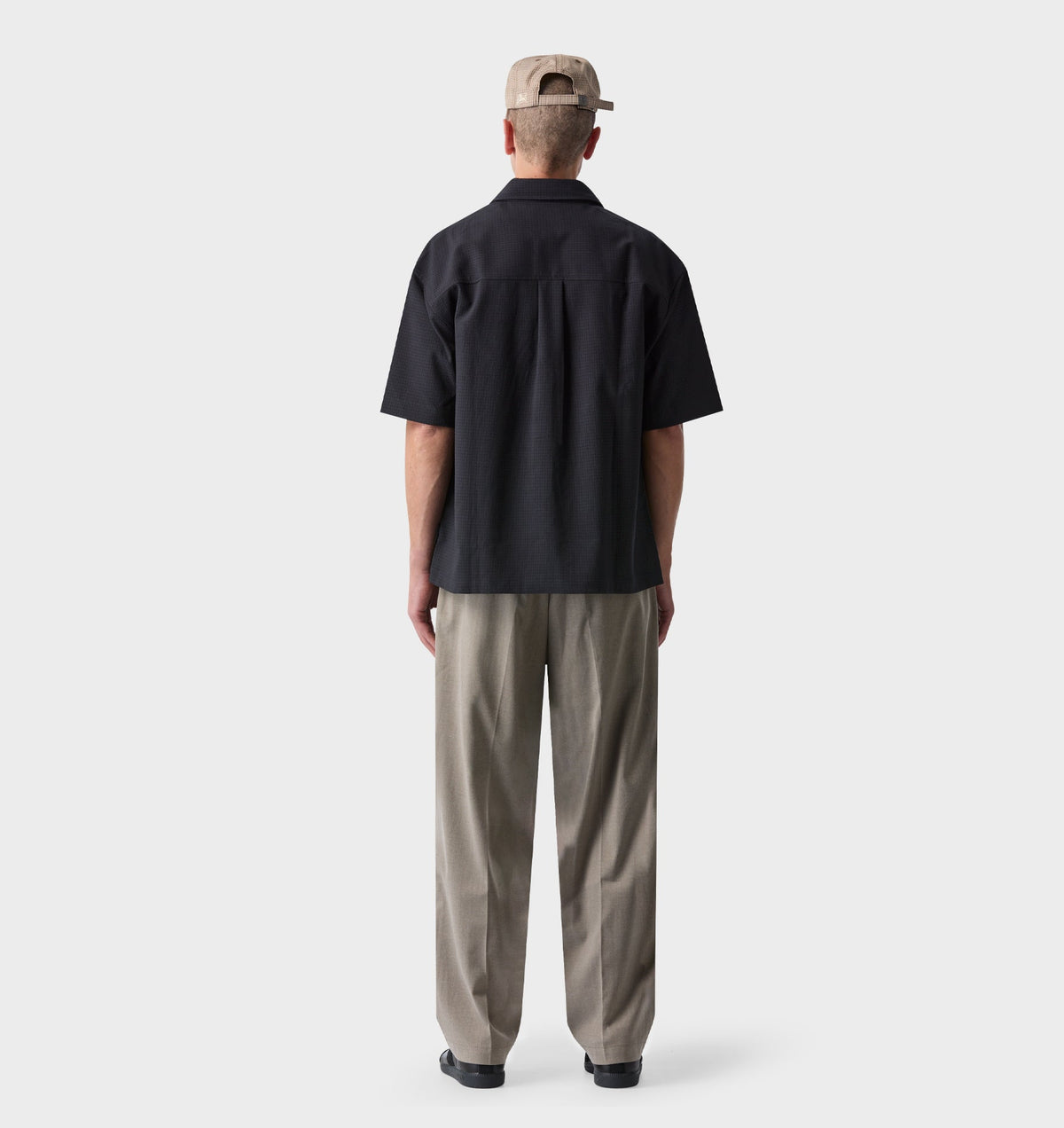 Winston Pant - Sand Herringbone