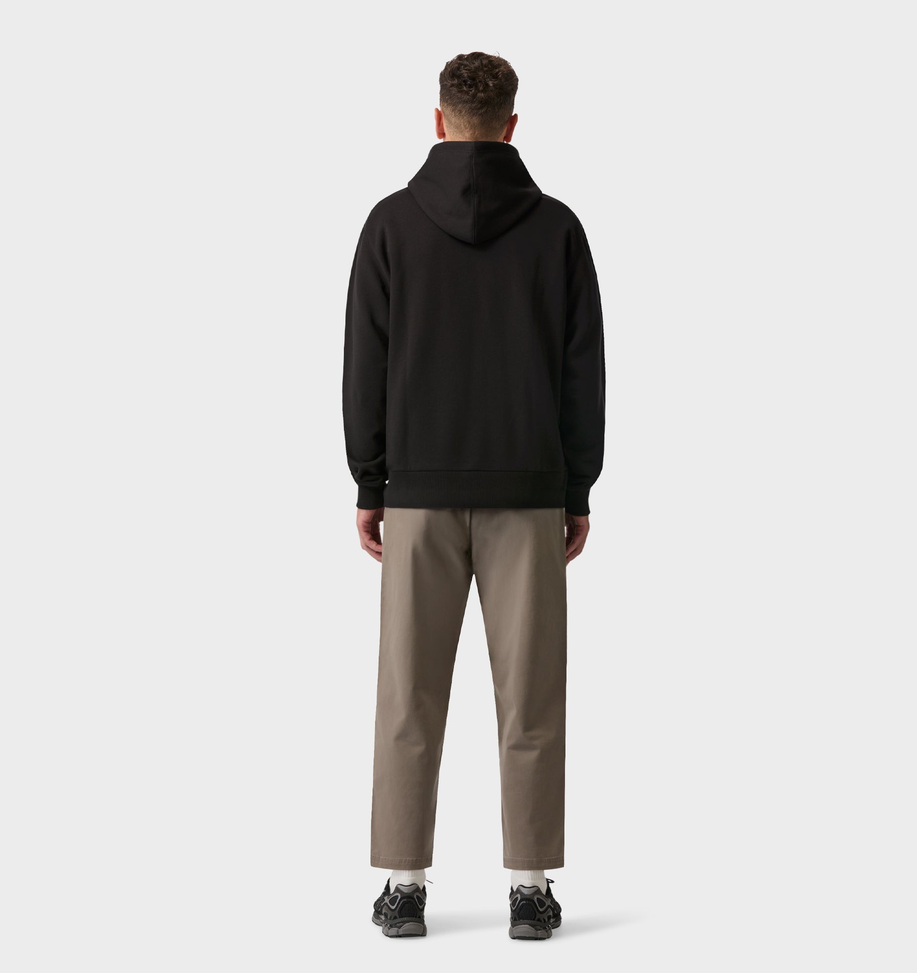 Uniform Logo Hood - Black