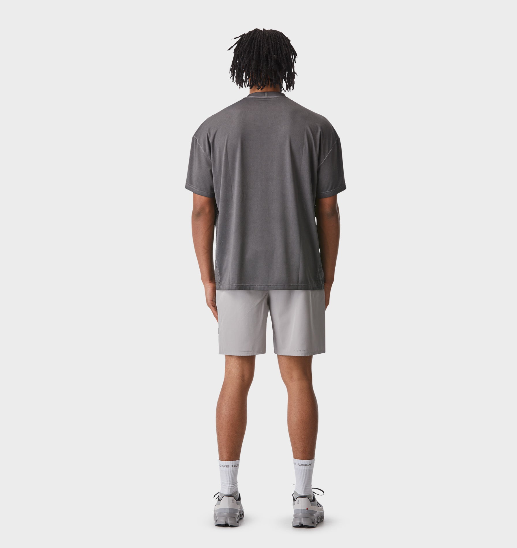 Active 7 Inch Short - Light Grey