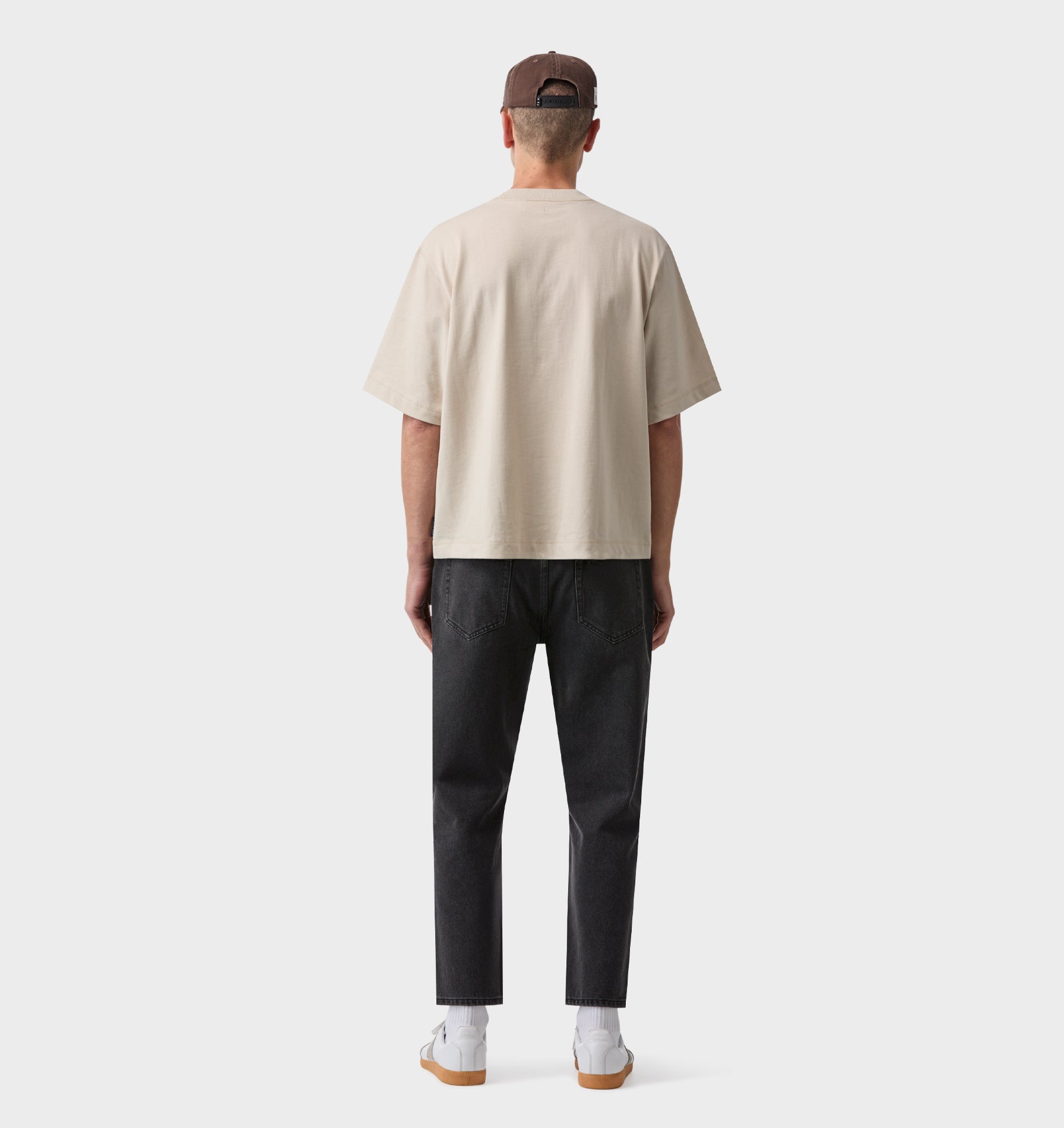 Cropped 90s Denim - Washed Black