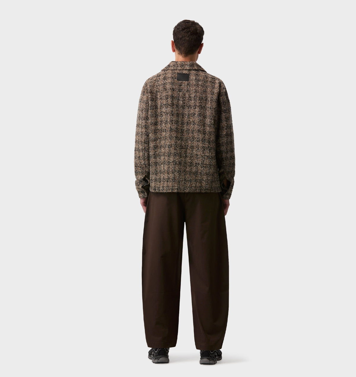 Barrel Leg Pant - Espresso