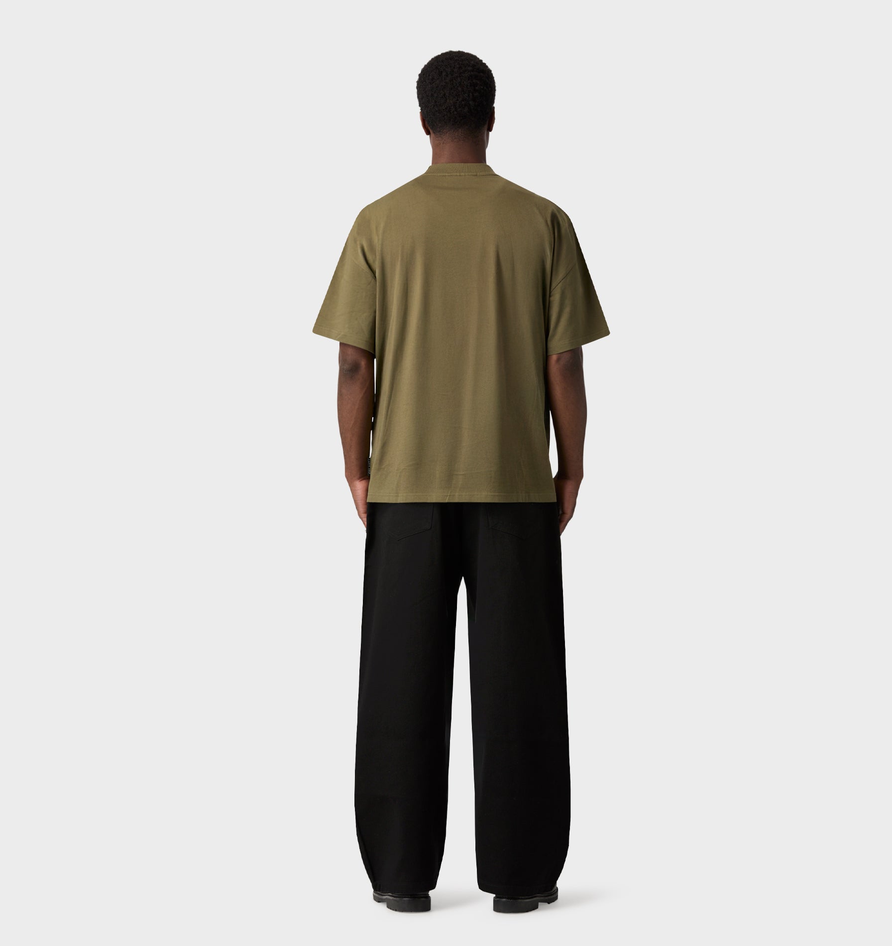 Box Tee 2.0 - Lichen Green