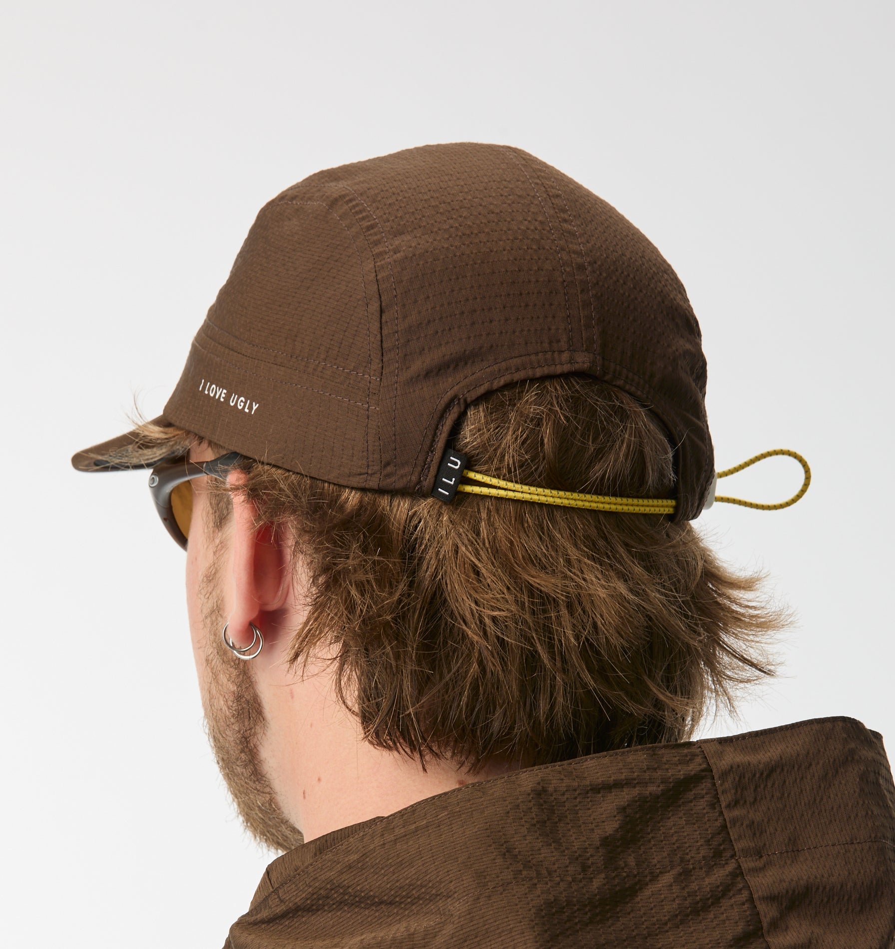 GR X ILU Active 5 Panel Cap - Brown
