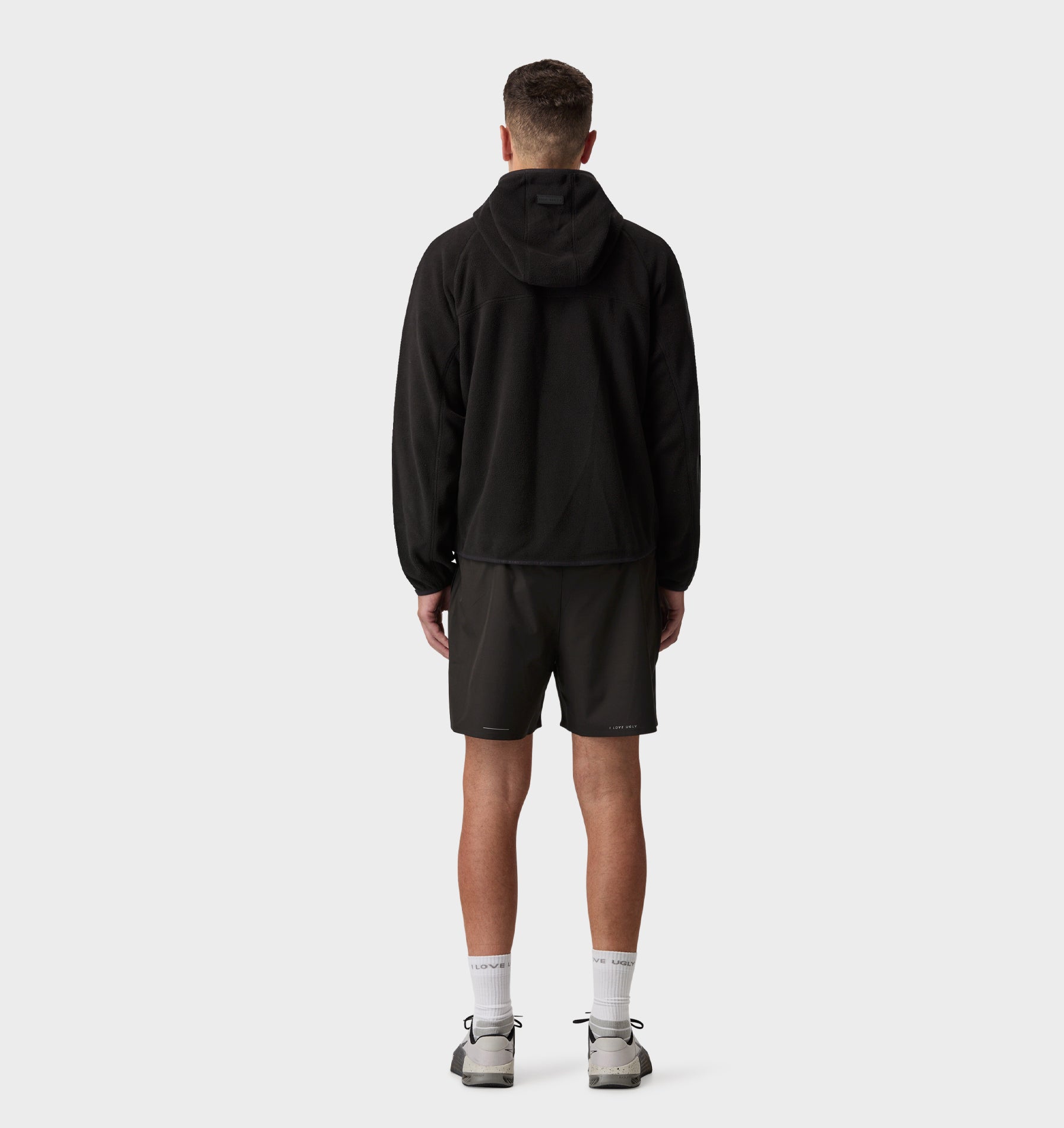Active Hooded Fleece - Black
