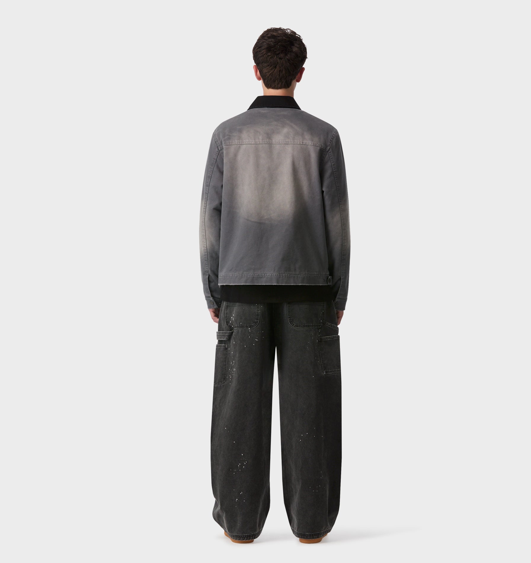 Dayton Canvas Jacket - Aged Charcoal