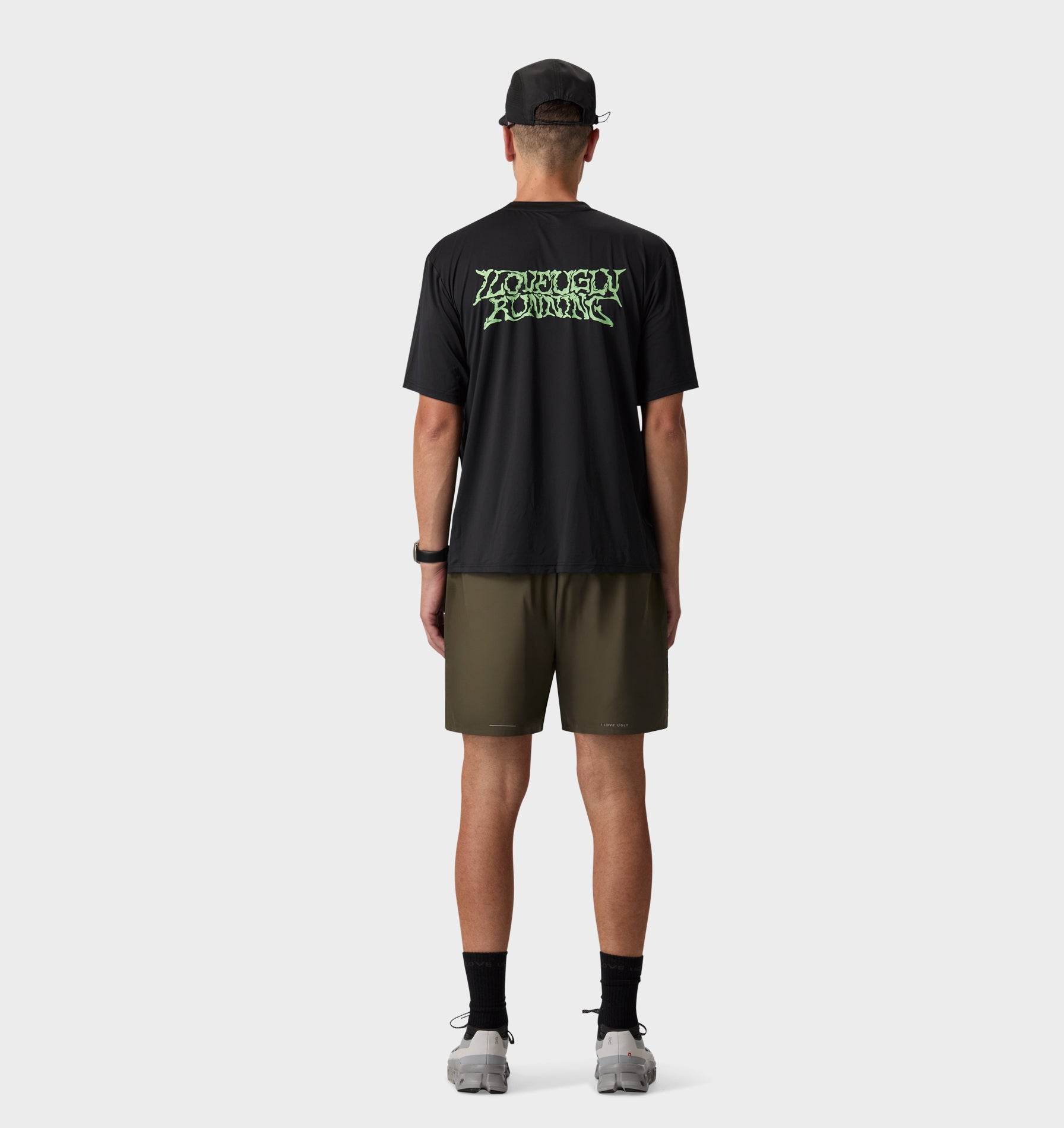 Liquified Active Classic Tee - Black / Lime