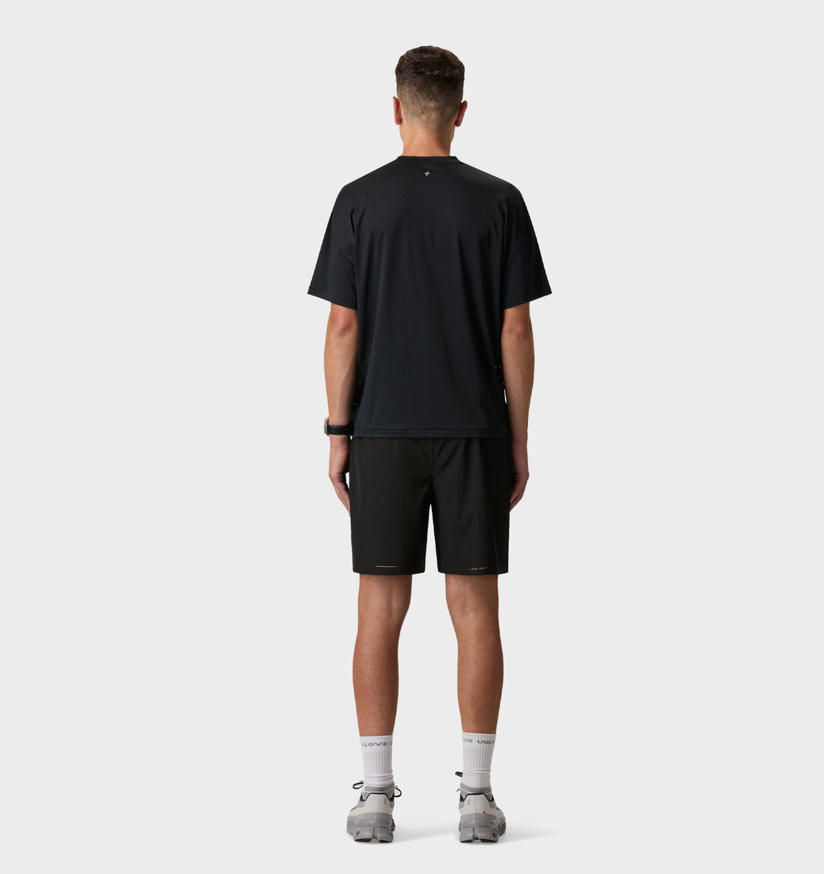 Active Crop Tee - Black