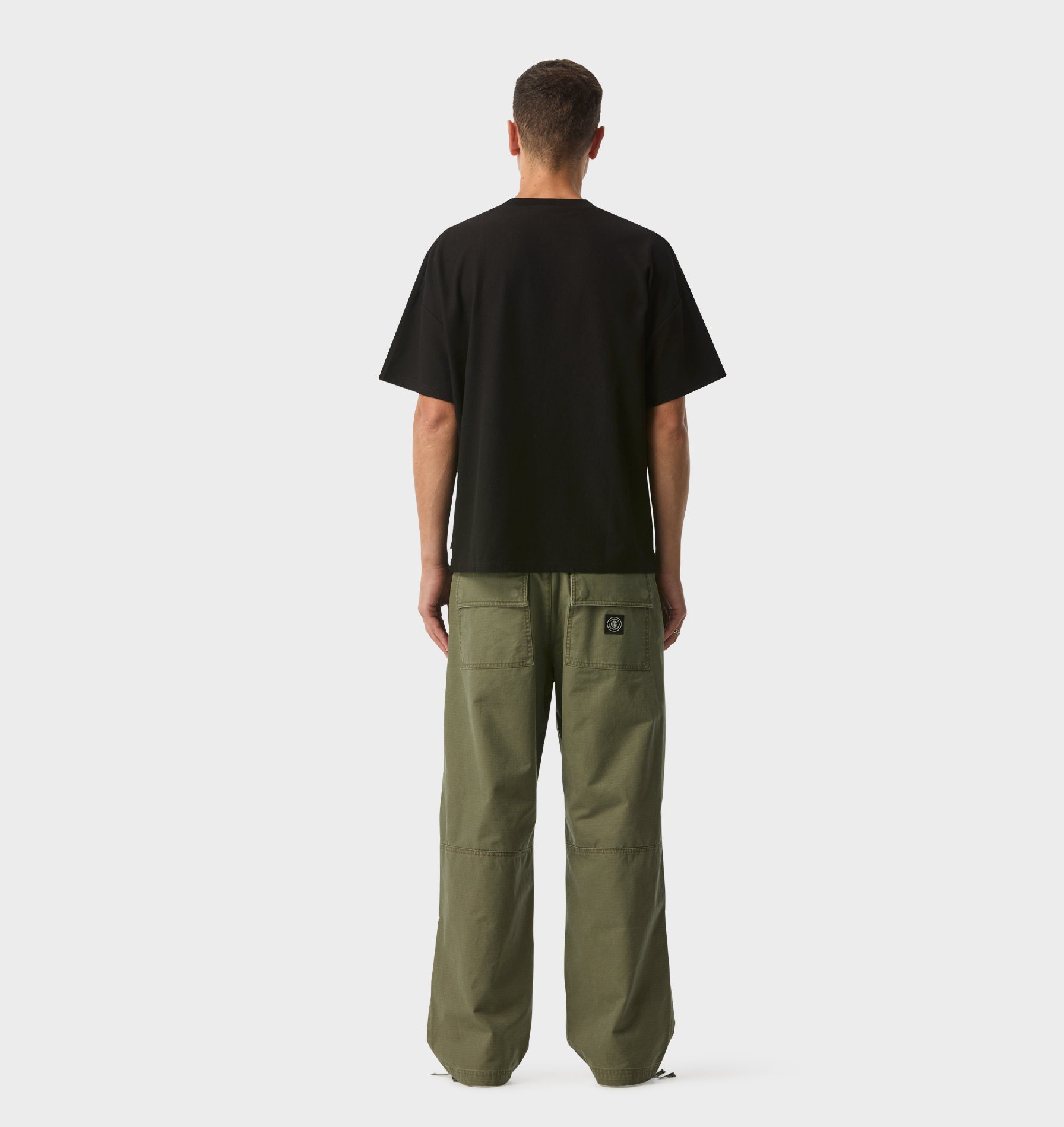 Waffle Lewi Tee - Black