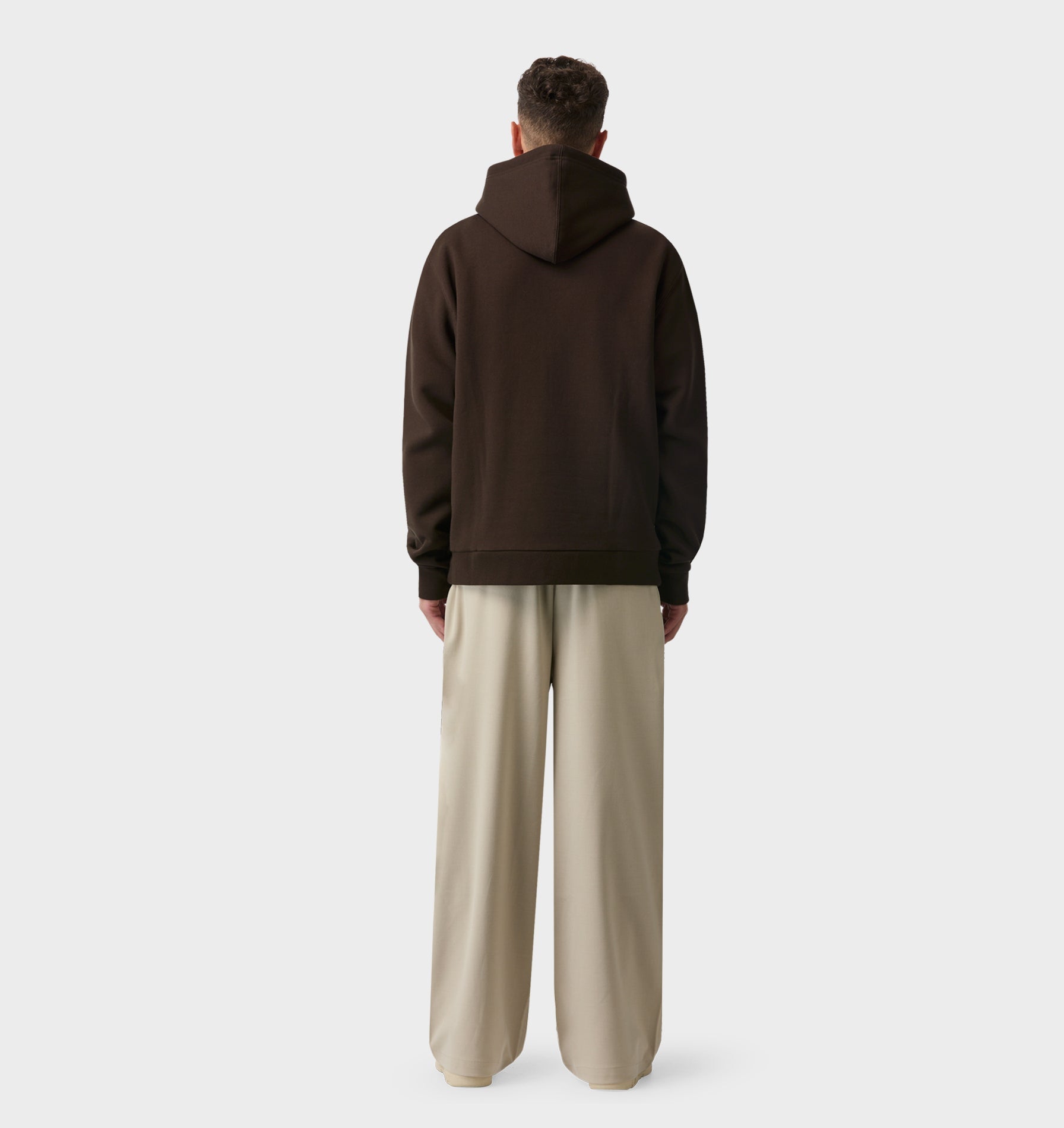 Uniform Logo Hood - Coffee Bean